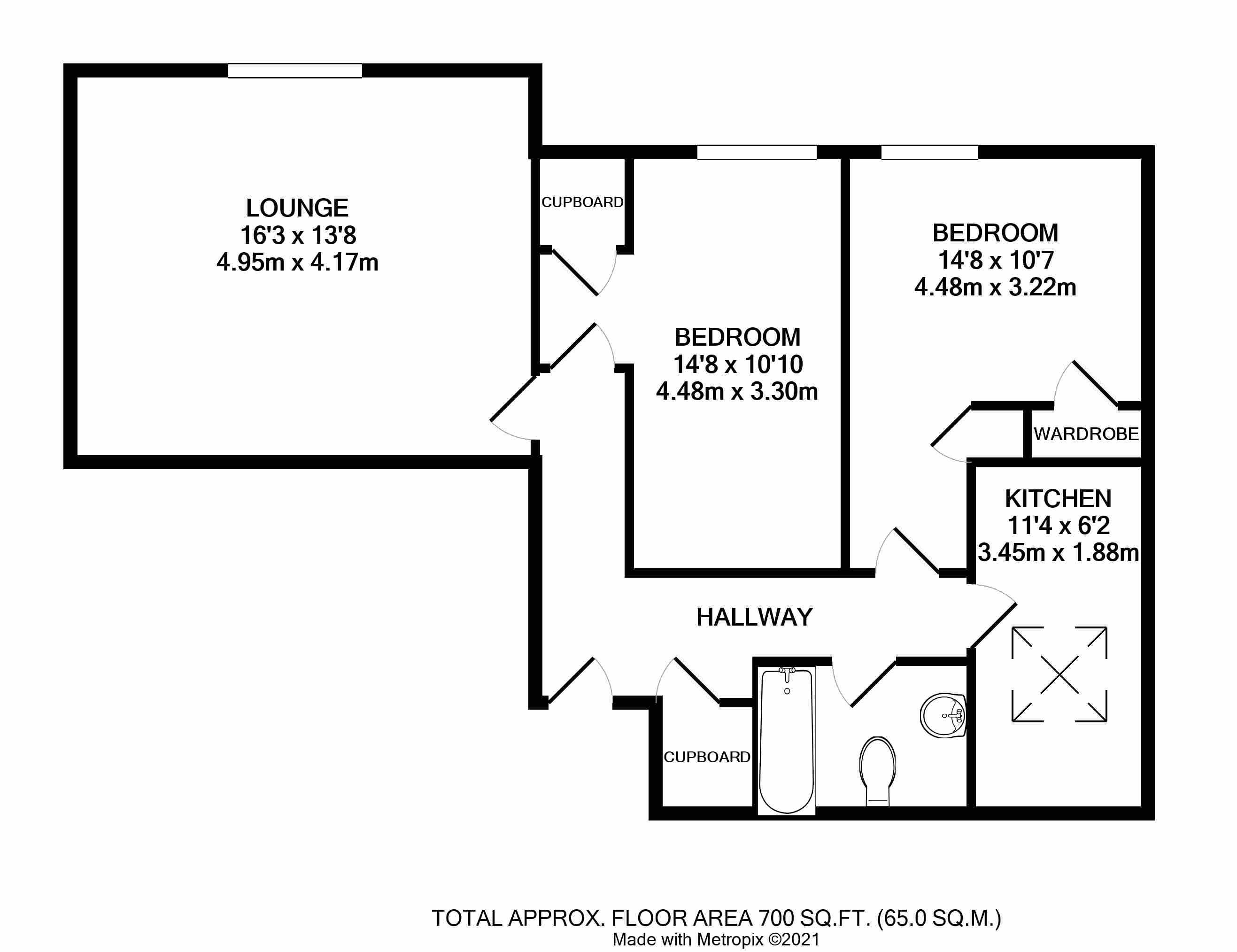Floorplan for Rustington, Littlehampton