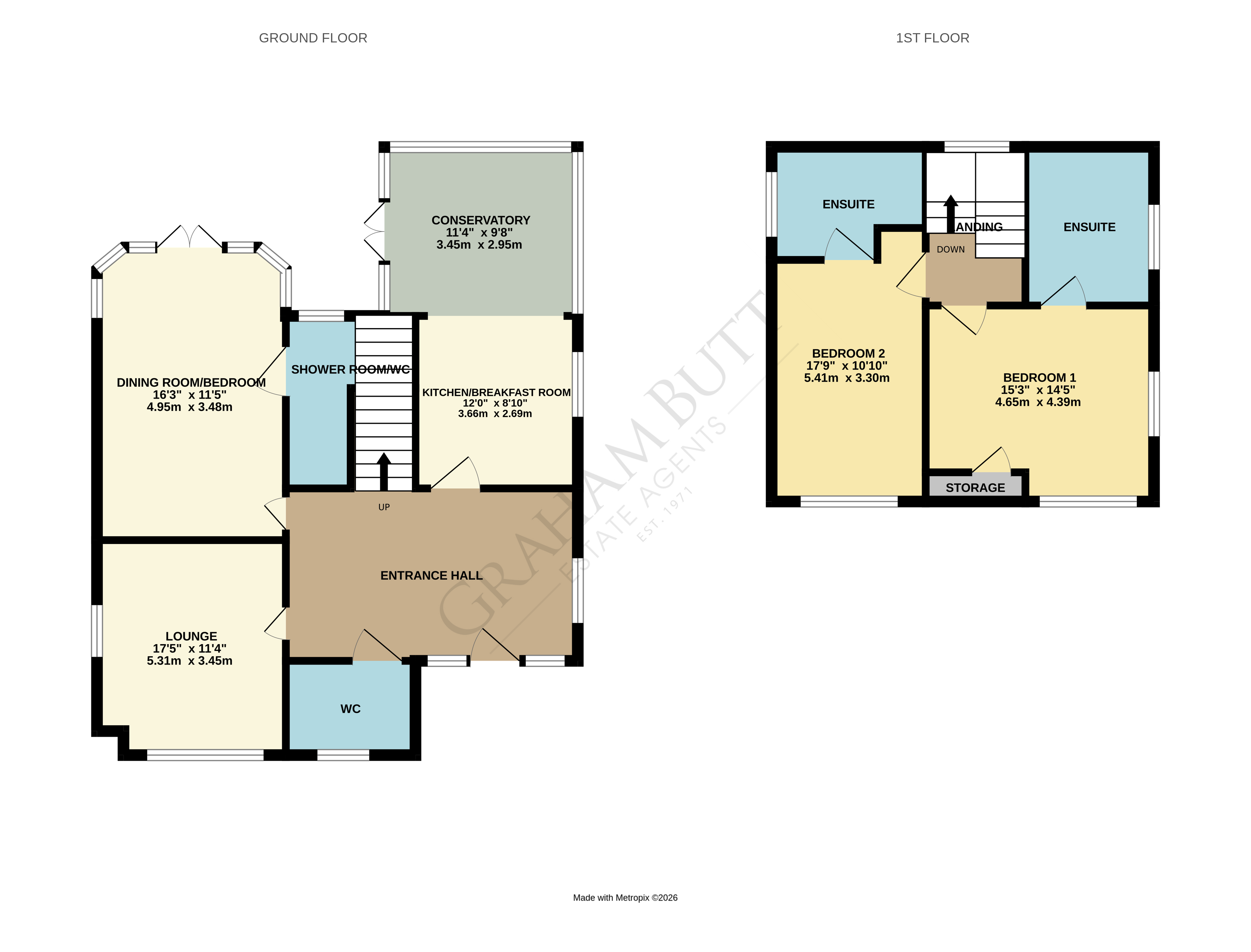Floorplan for South View, East Preston, West Sussex