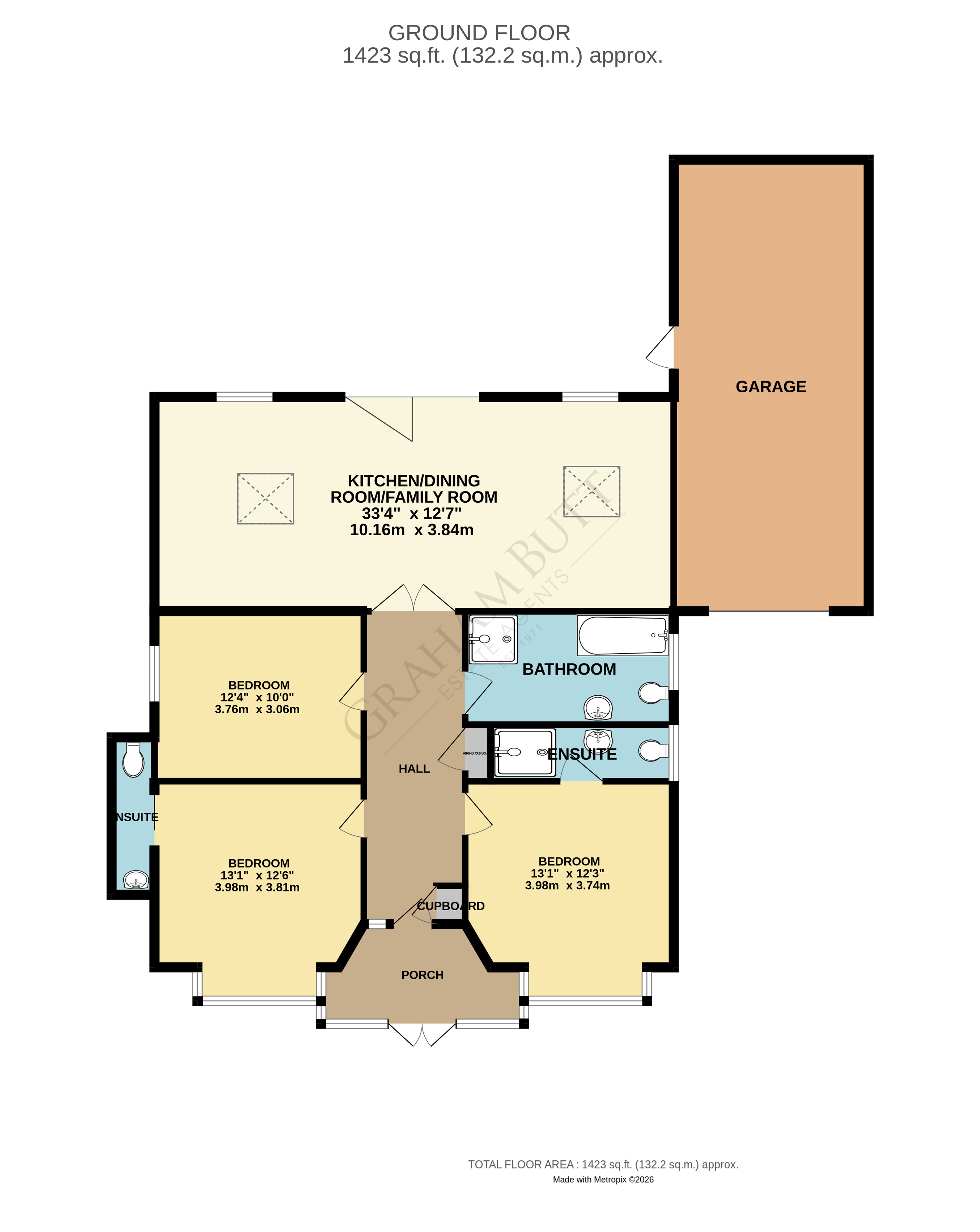 Floorplan for Rustington, Littlehampton, West Sussex