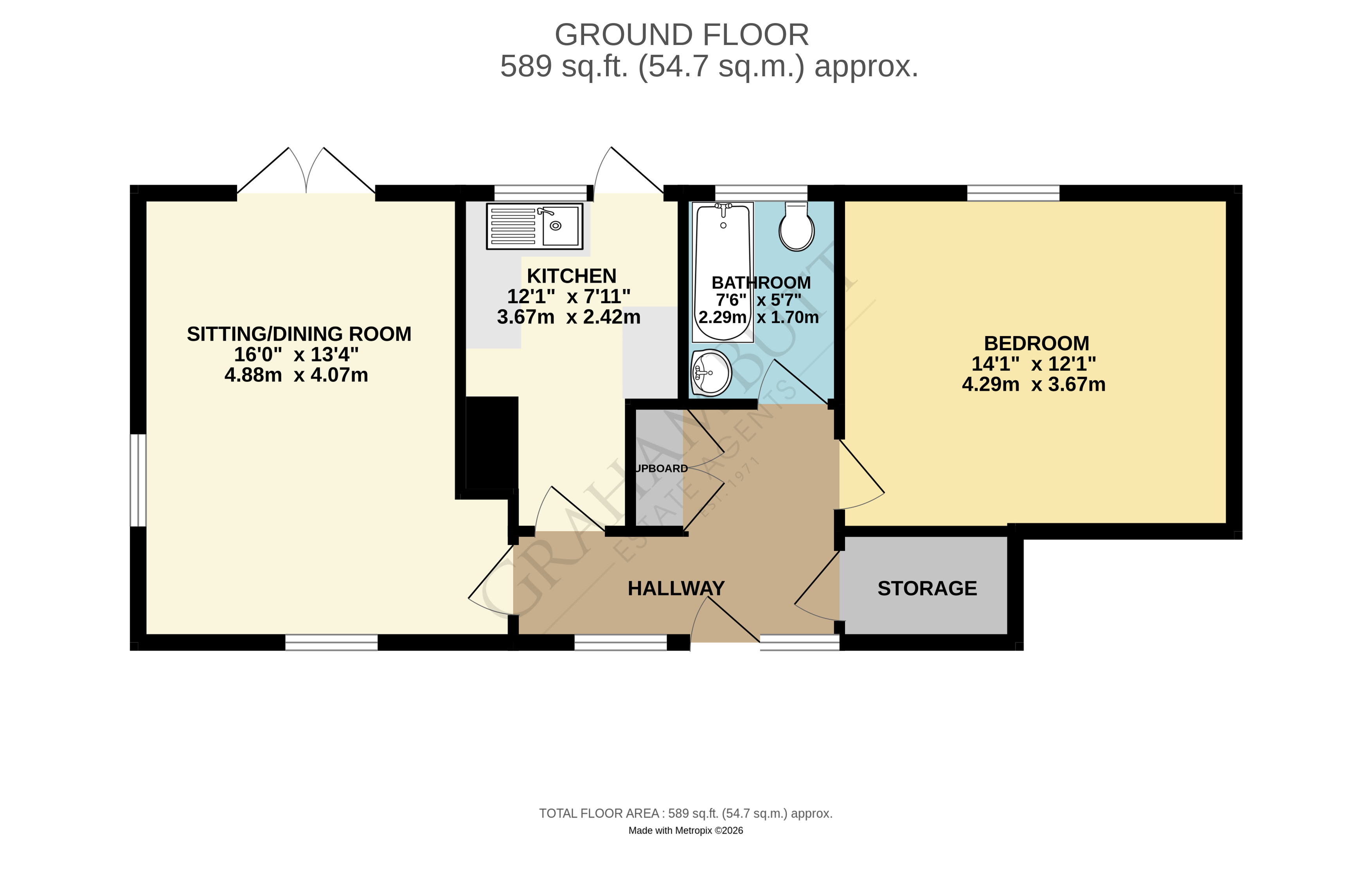 Floorplan for Rustington, Littlehampton