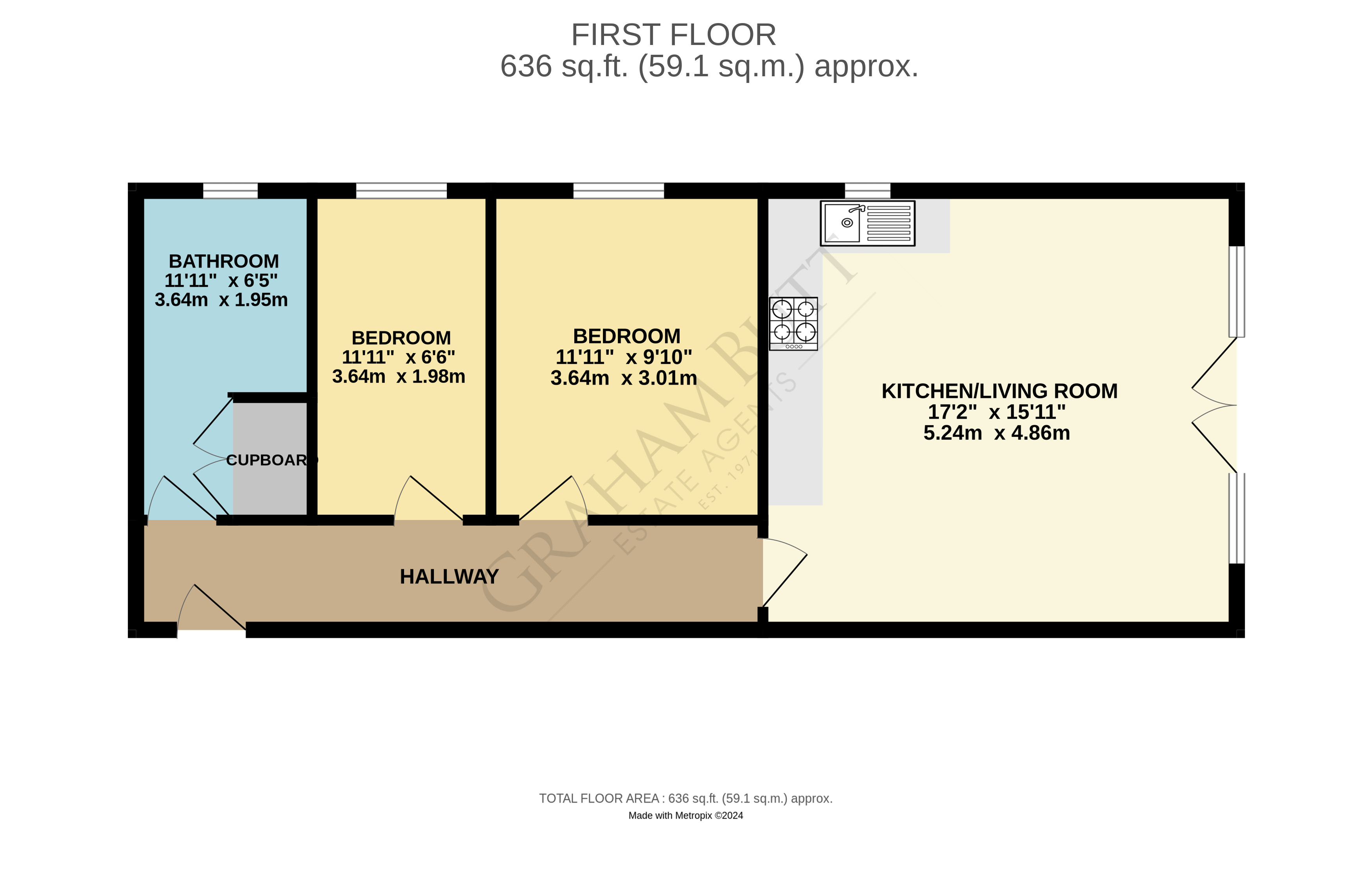 Floorplan for Rustington, Littlehampton, West Sussex