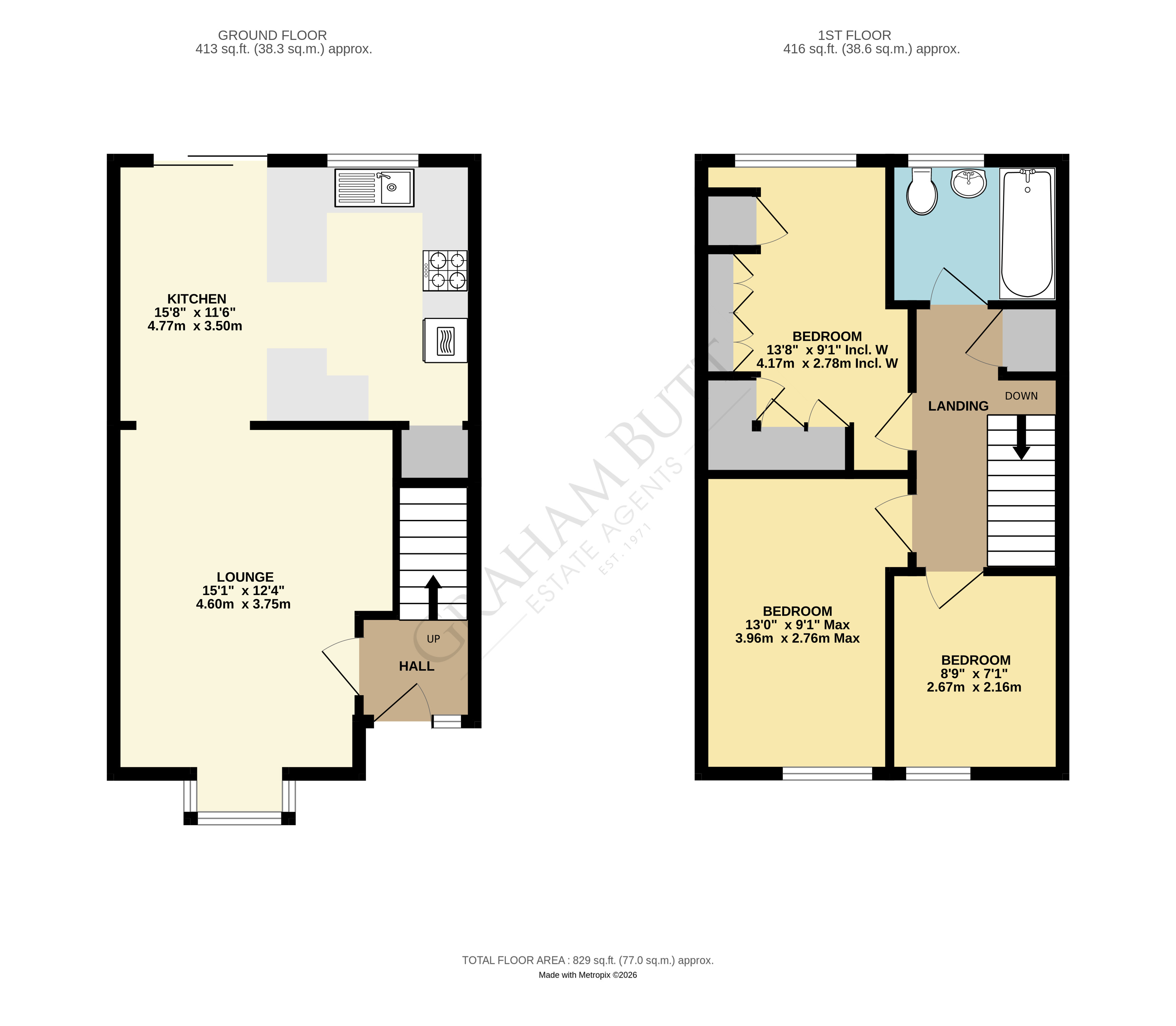 Floorplan for East Preston, Littlehampton, West Sussex