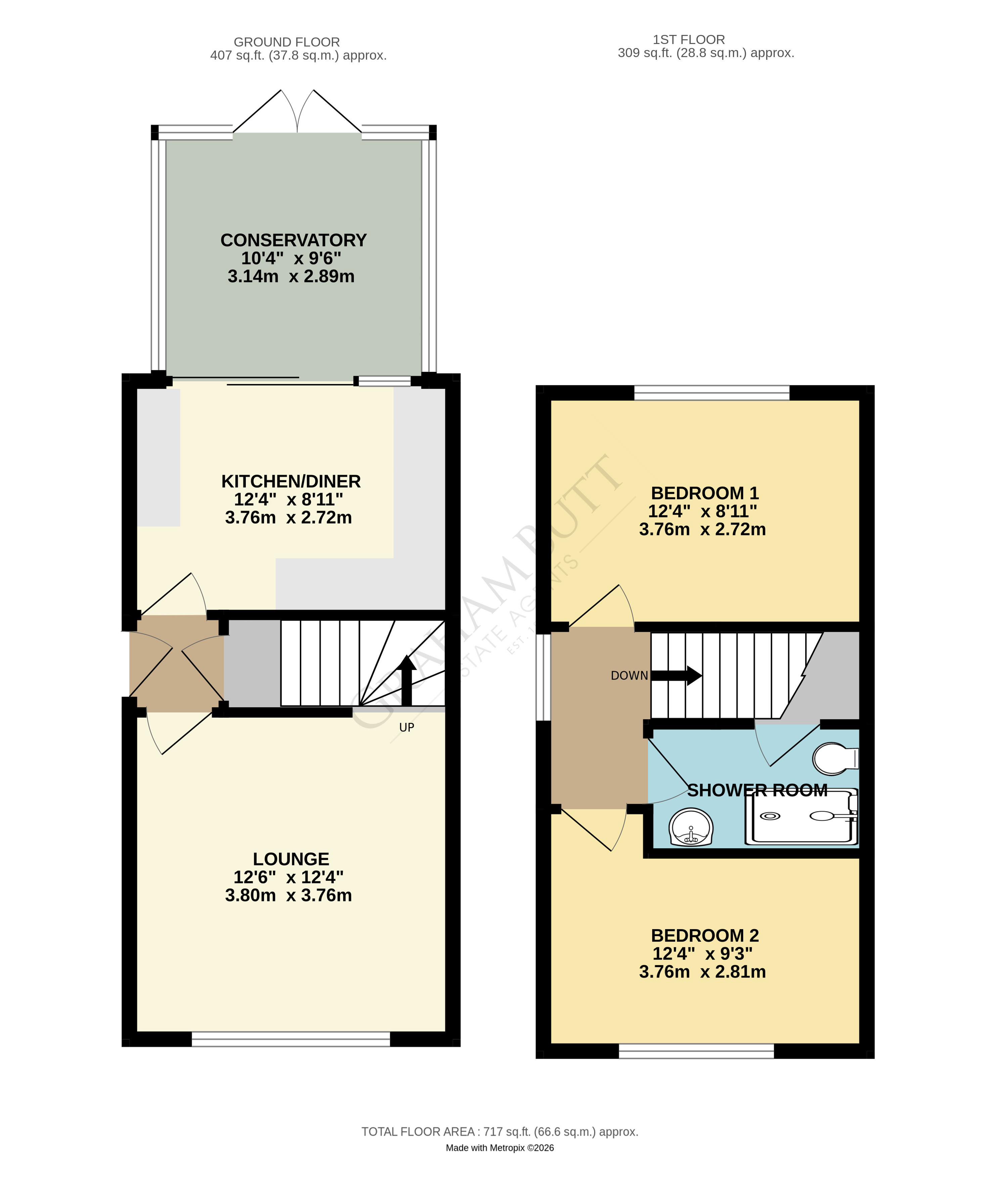 Floorplan for Littlehampton, West Sussex