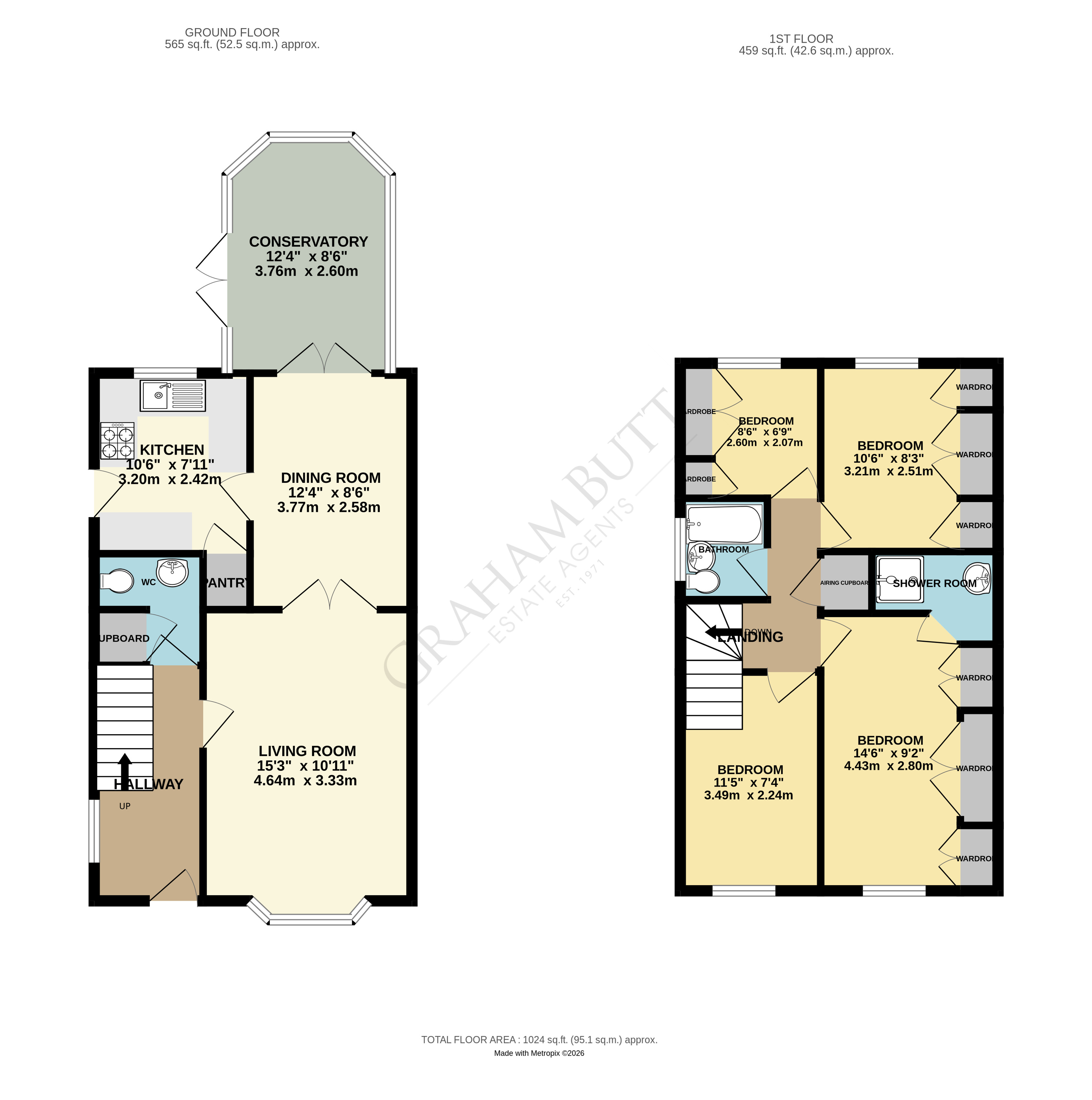 Floorplan for Littlehampton, West Sussex