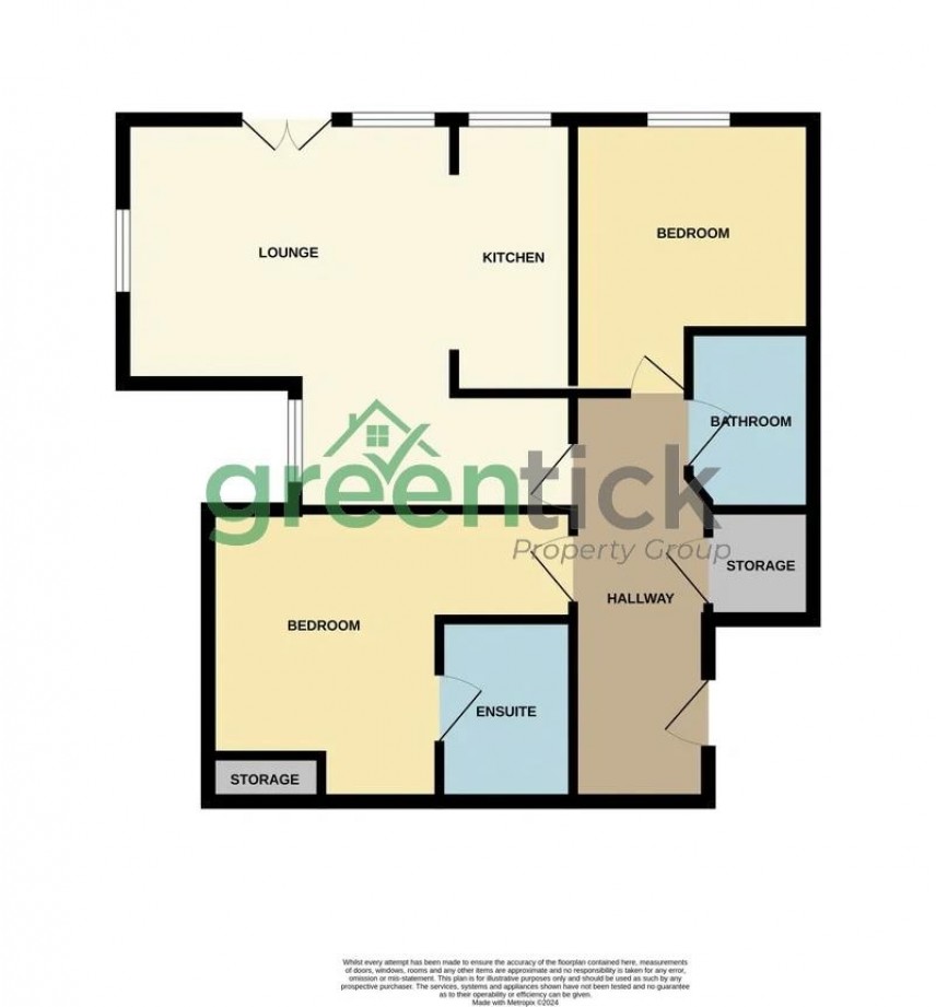 Floorplan for Watery Lane, Turnford