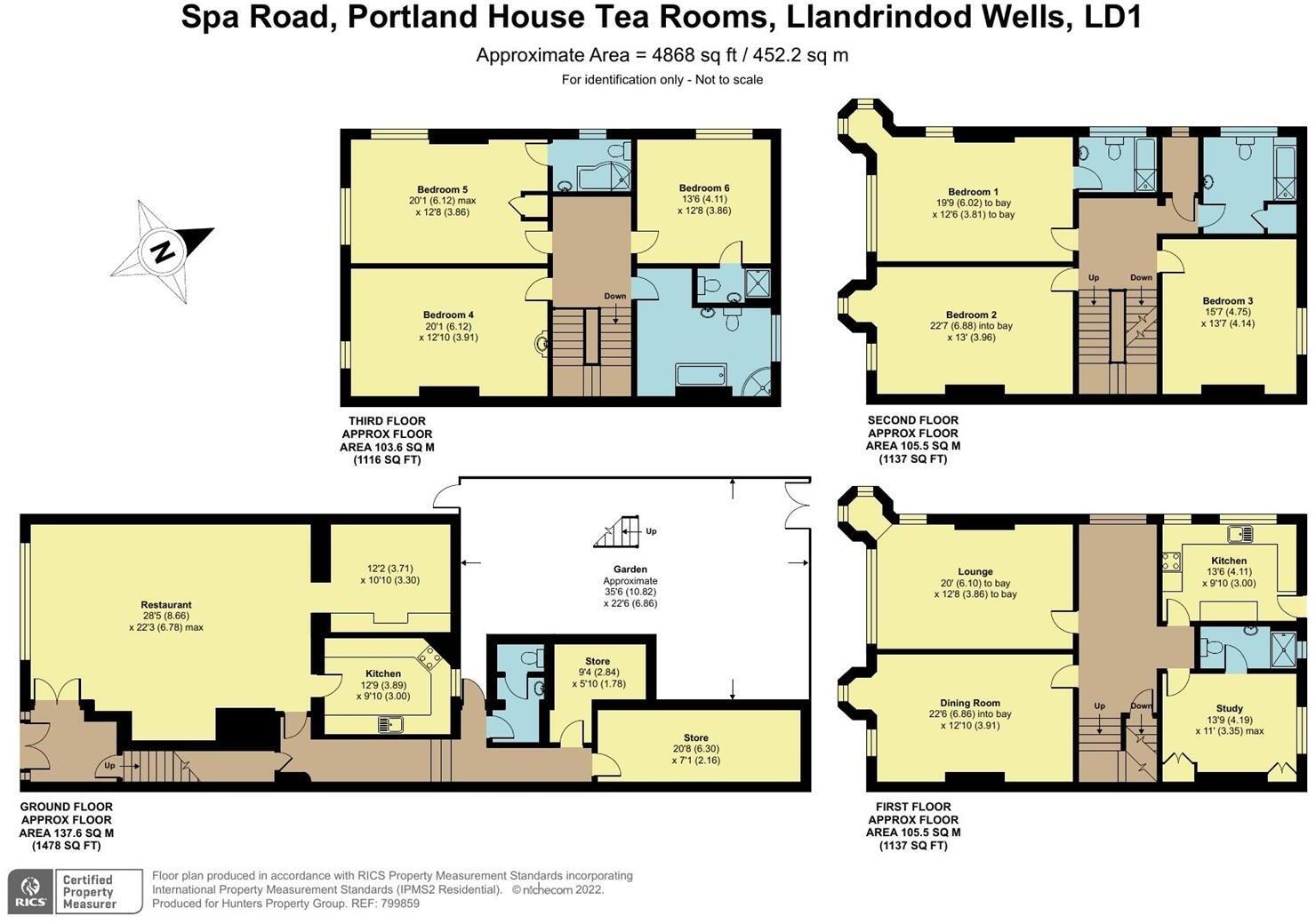 Floorplan for Spa Road, Llandrindod Wells