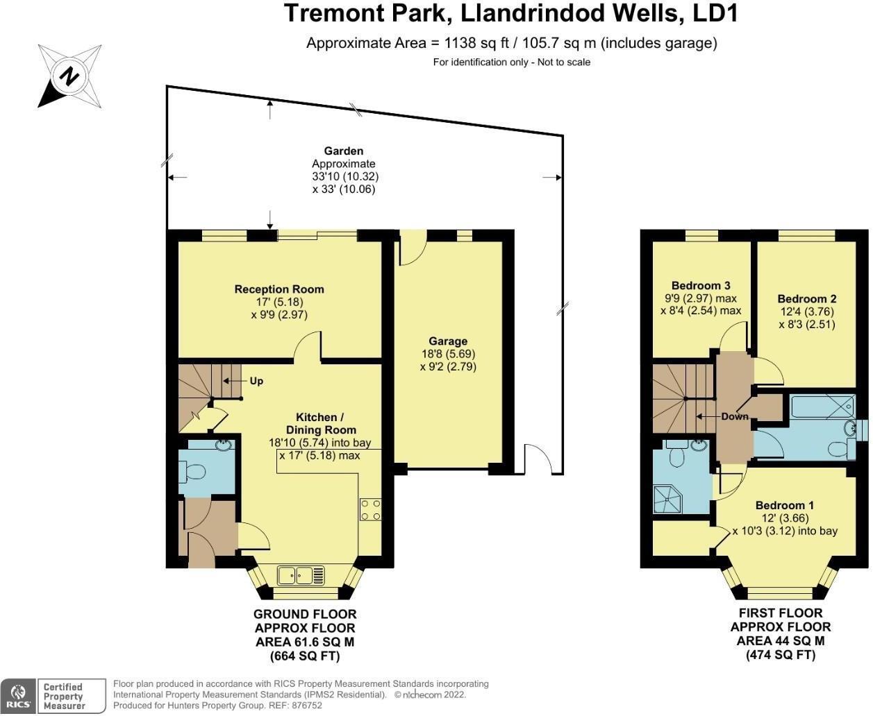 Floorplan for Tremont Park, Llandrindod Wells
