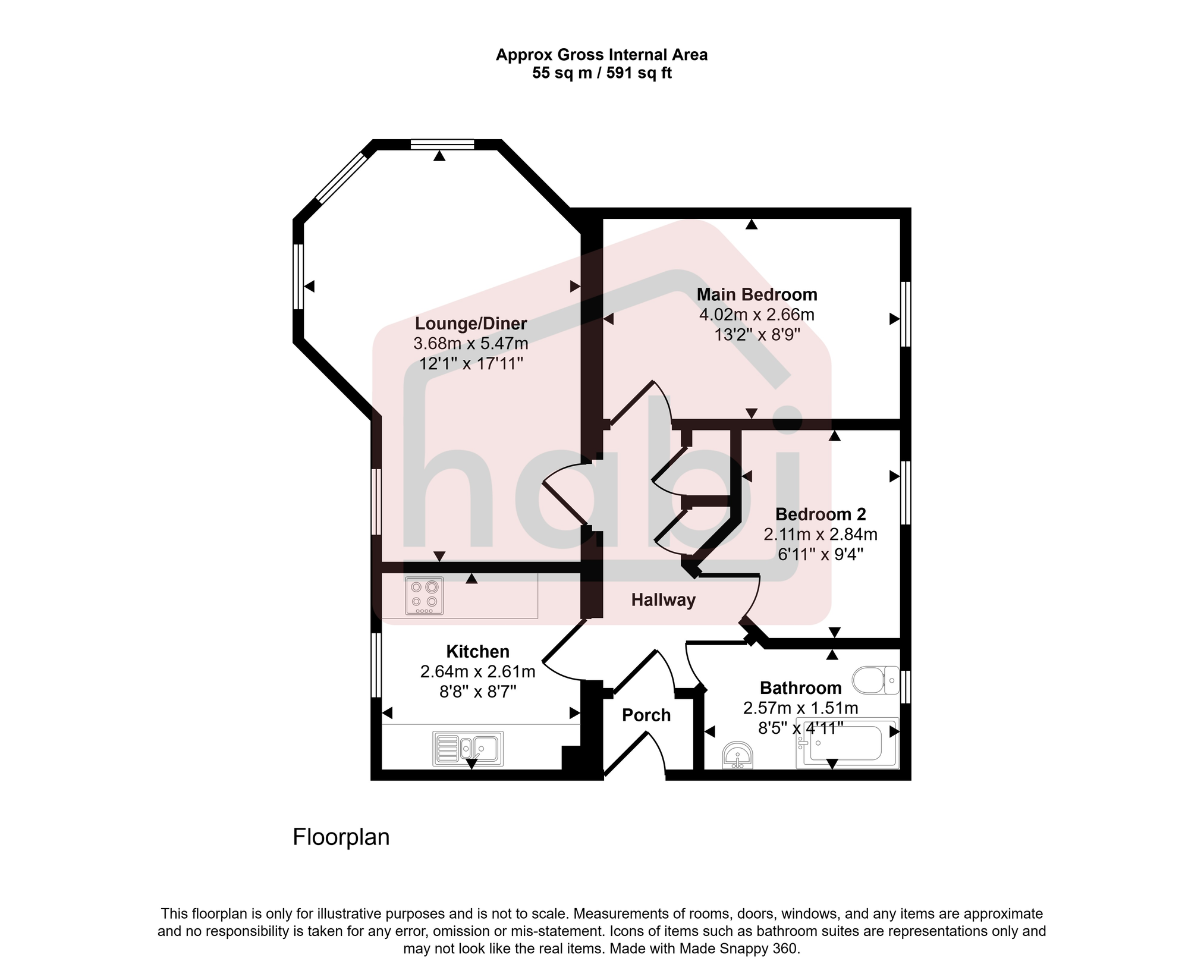 Floorplan for Bobbin Road, Norwich, NR3