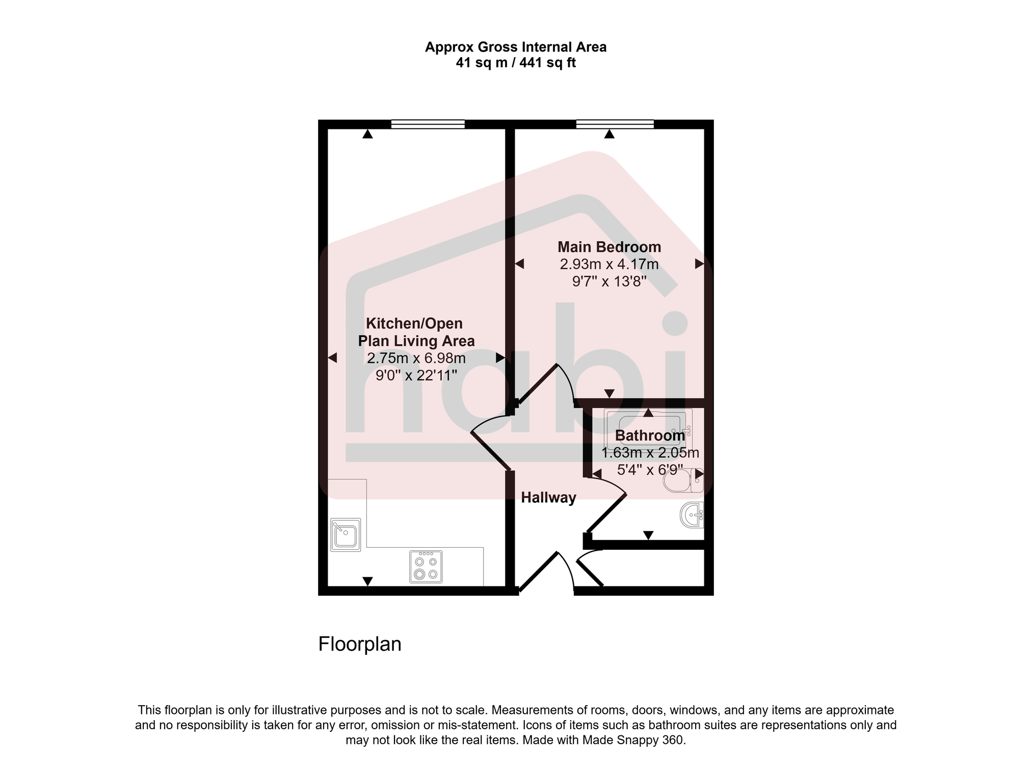 Floorplan for King Street, Norwich, NR1