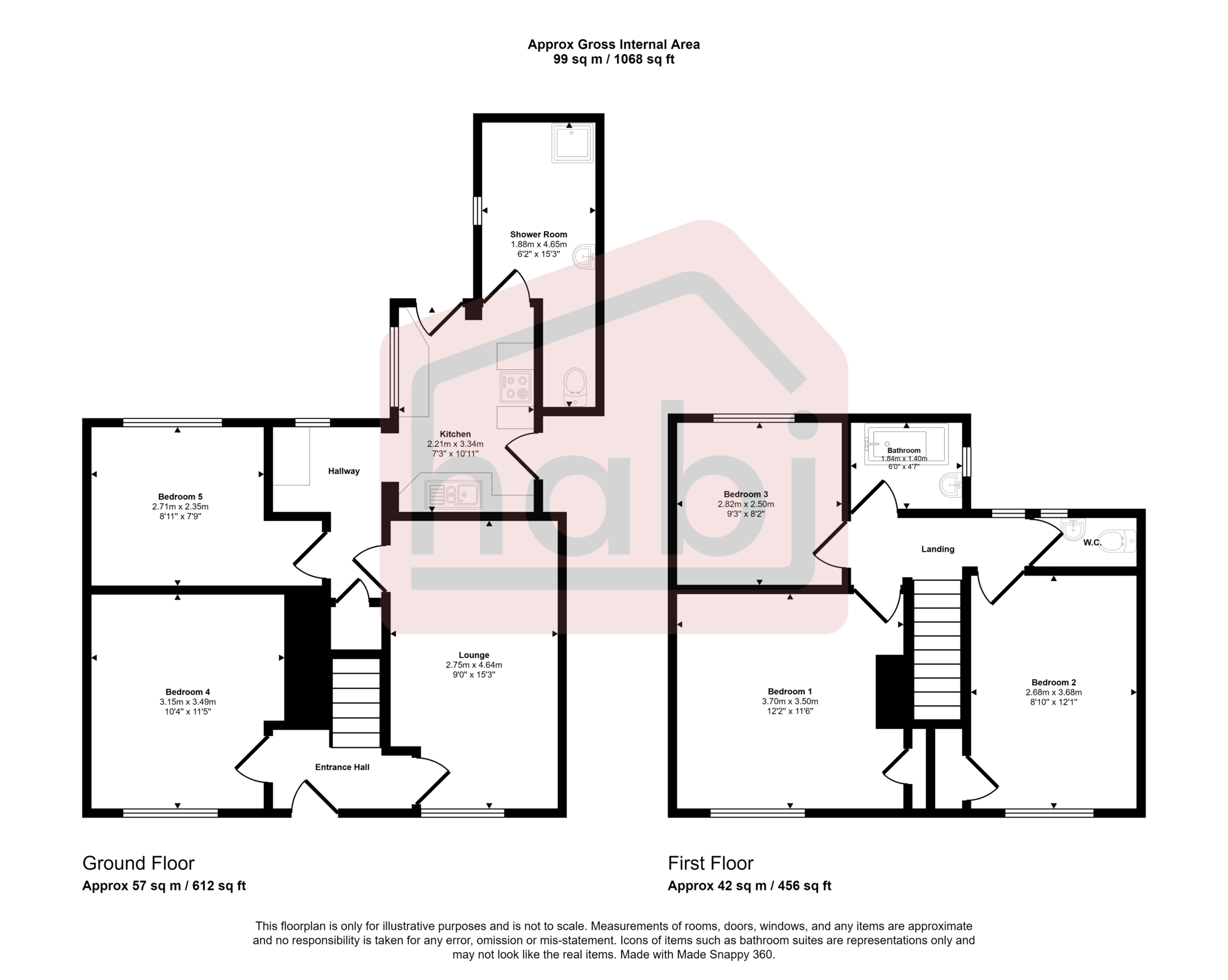 Floorplan for Friends Road, Norwich, Norfolk