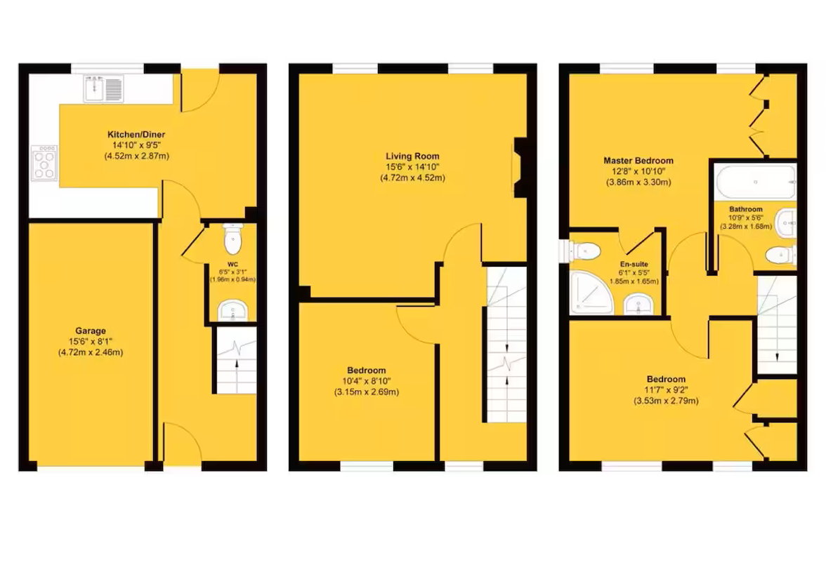 Floorplan for Copenhagen Way, Norwich, Norfolk