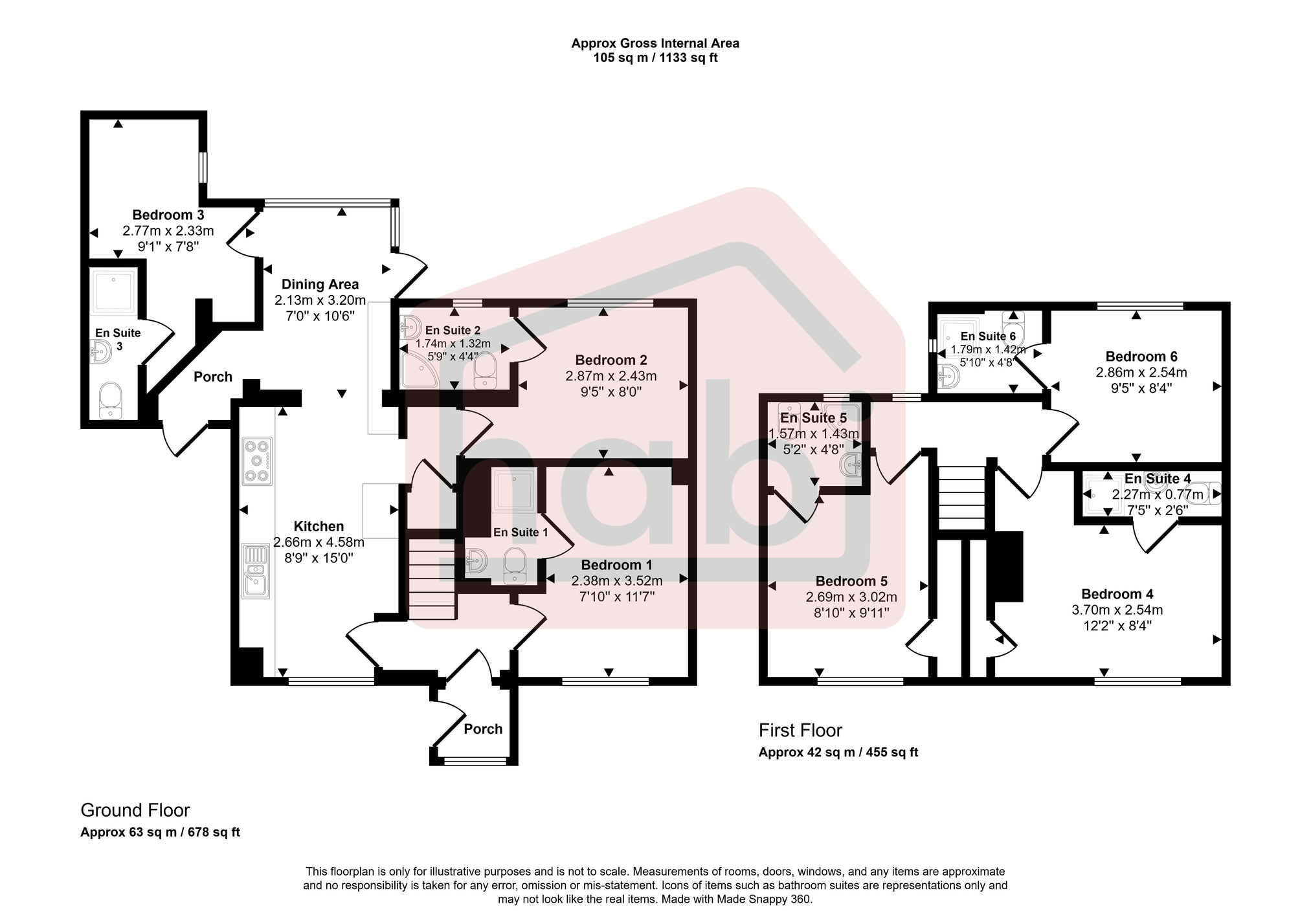 Floorplan for Wheatley Road, Norwich, NR2