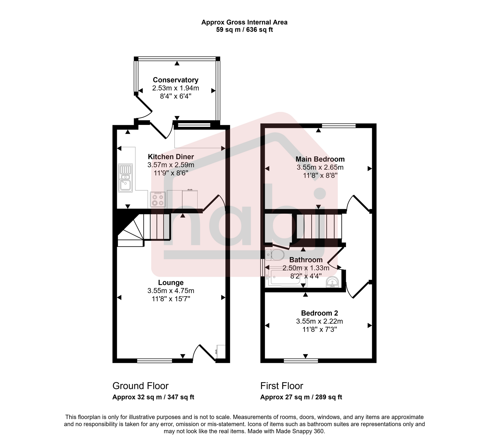 Floorplan for Lindley Close, Norwich, Norfolk, NR6 7LL