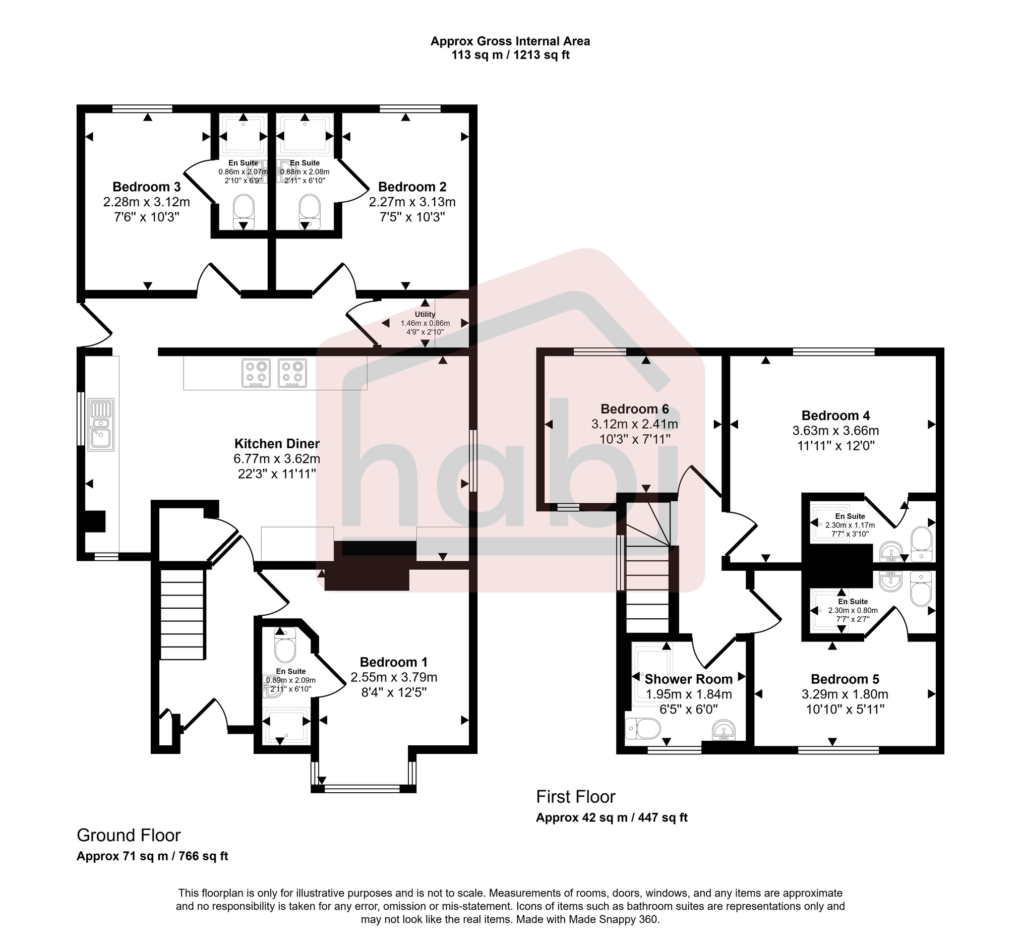 Floorplan for Newmarket Road, Cringleford, NR4