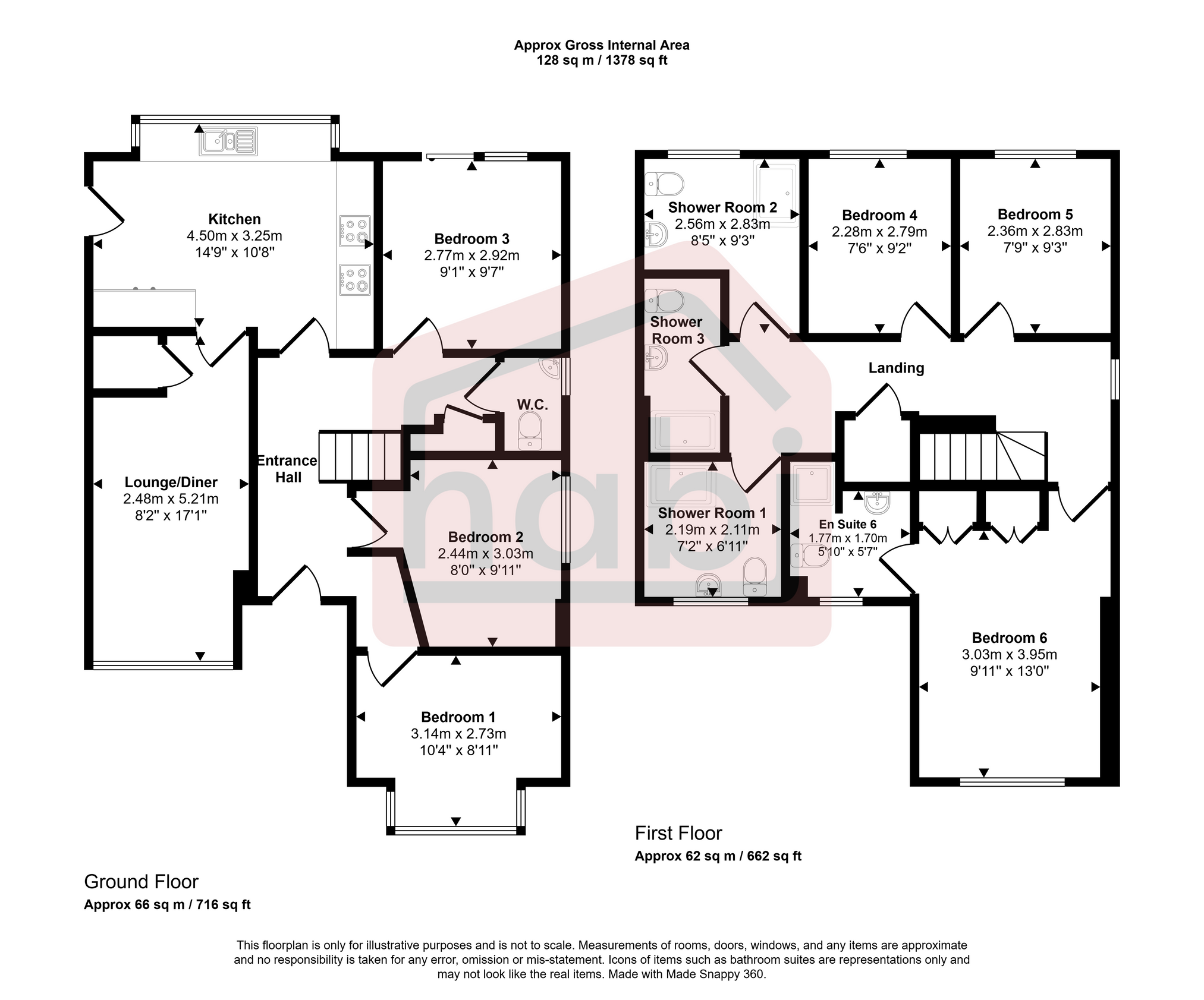 Floorplan for Rimer Close, Norwich, NR5