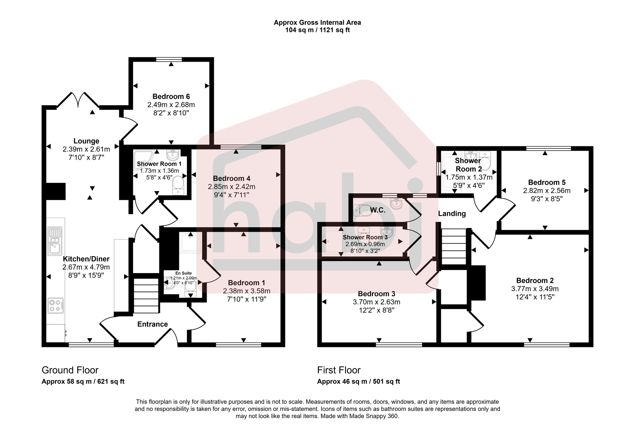 Floorplan for Friends Road, Norwich, NR5