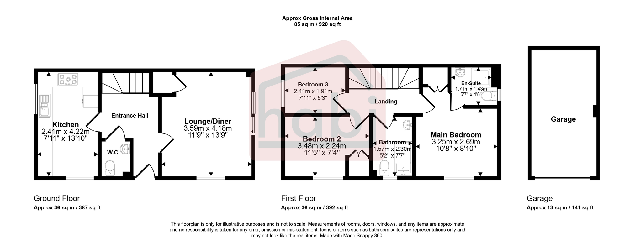 Floorplan for Jasmine Walk, Cringleford