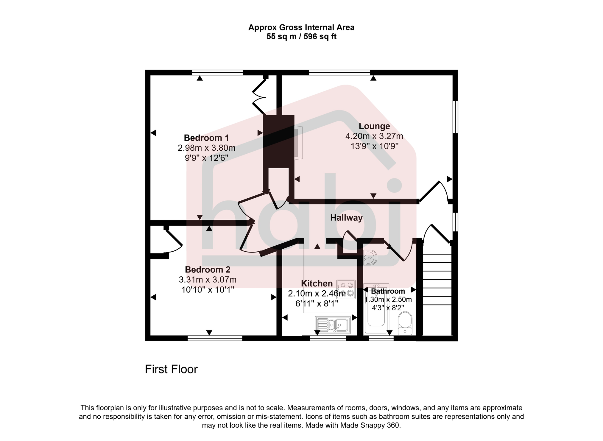 Floorplan for Freshfield Close, Norwich, NR5