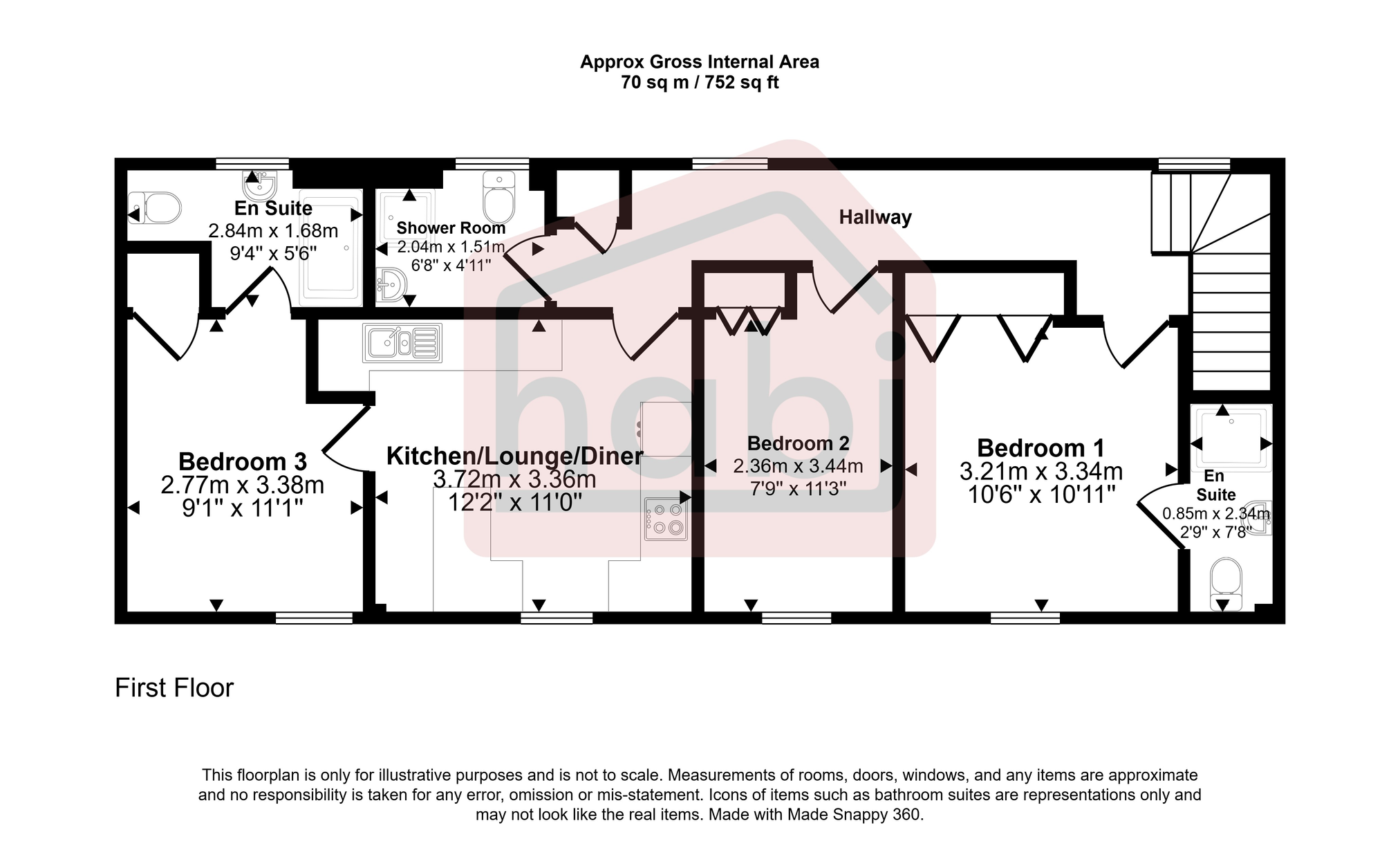 Floorplan for Kenneth McKee Plain, Norwich, NR2