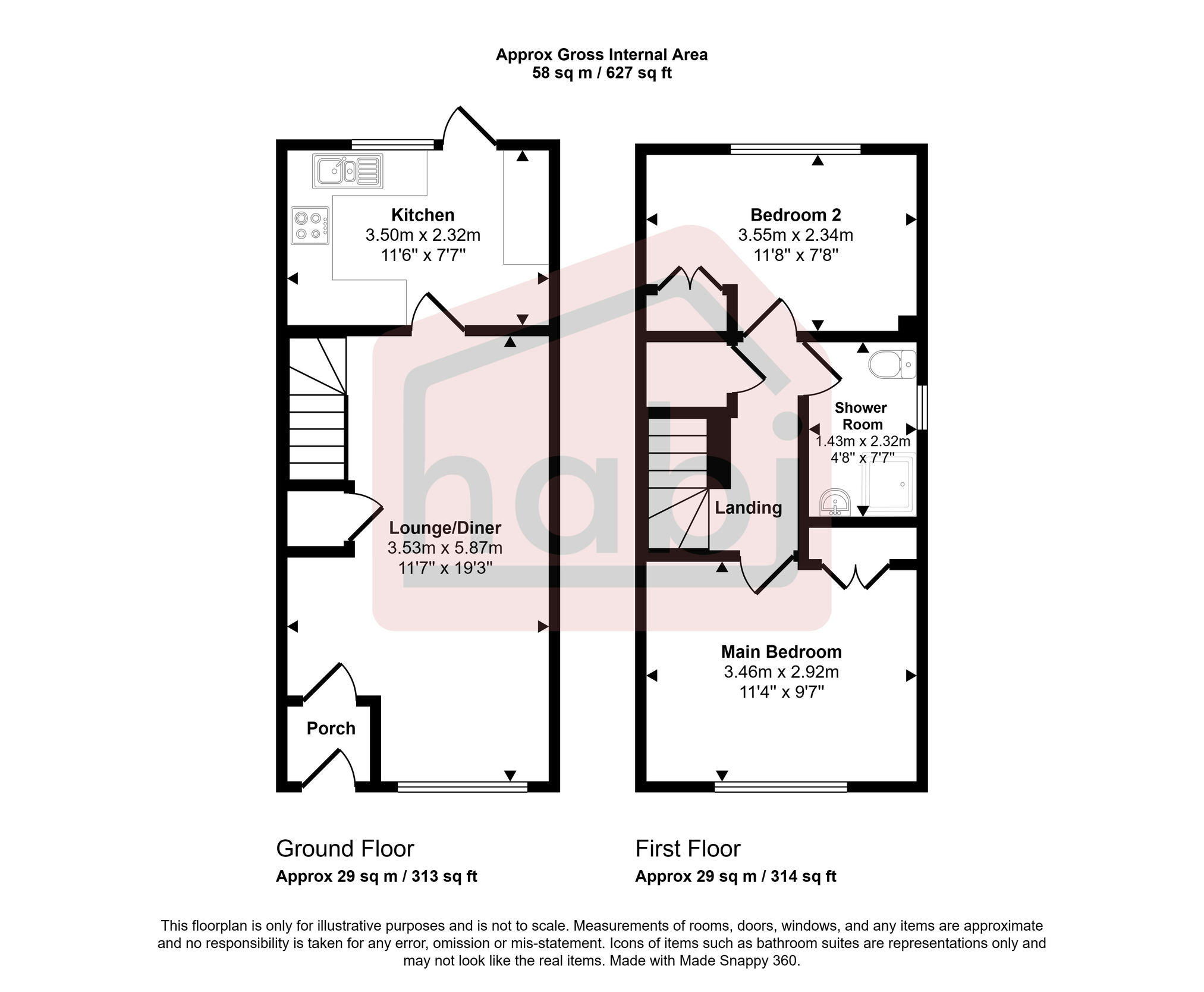 Floorplan for Jaguar Road, Hethersett, NR9