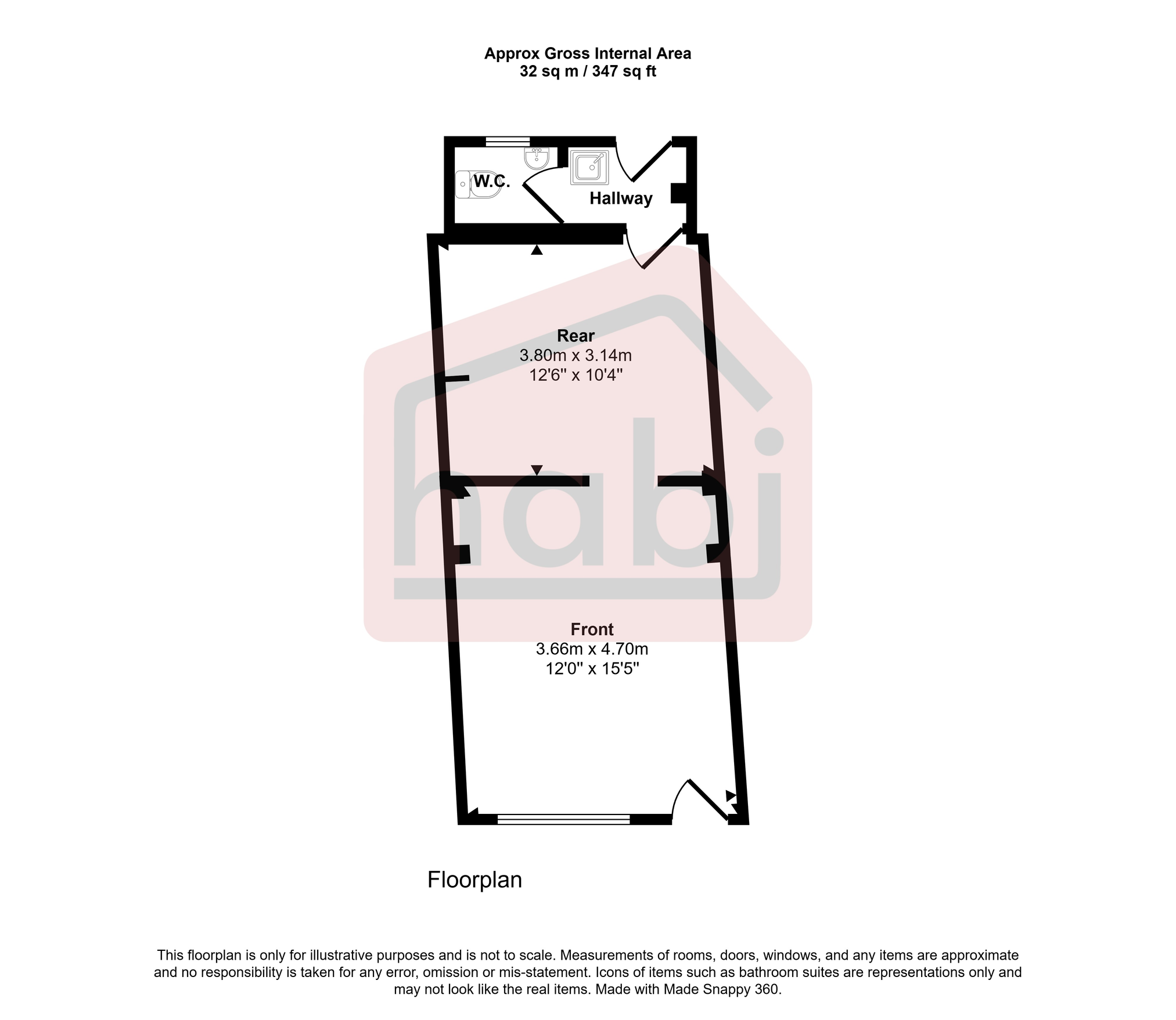 Floorplan for Eaton Street, Norwich, NR4