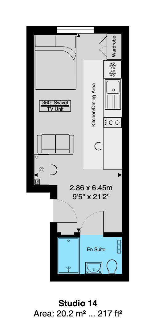 Floorplan for Park Lane, Sunderland, Tyne and Wear