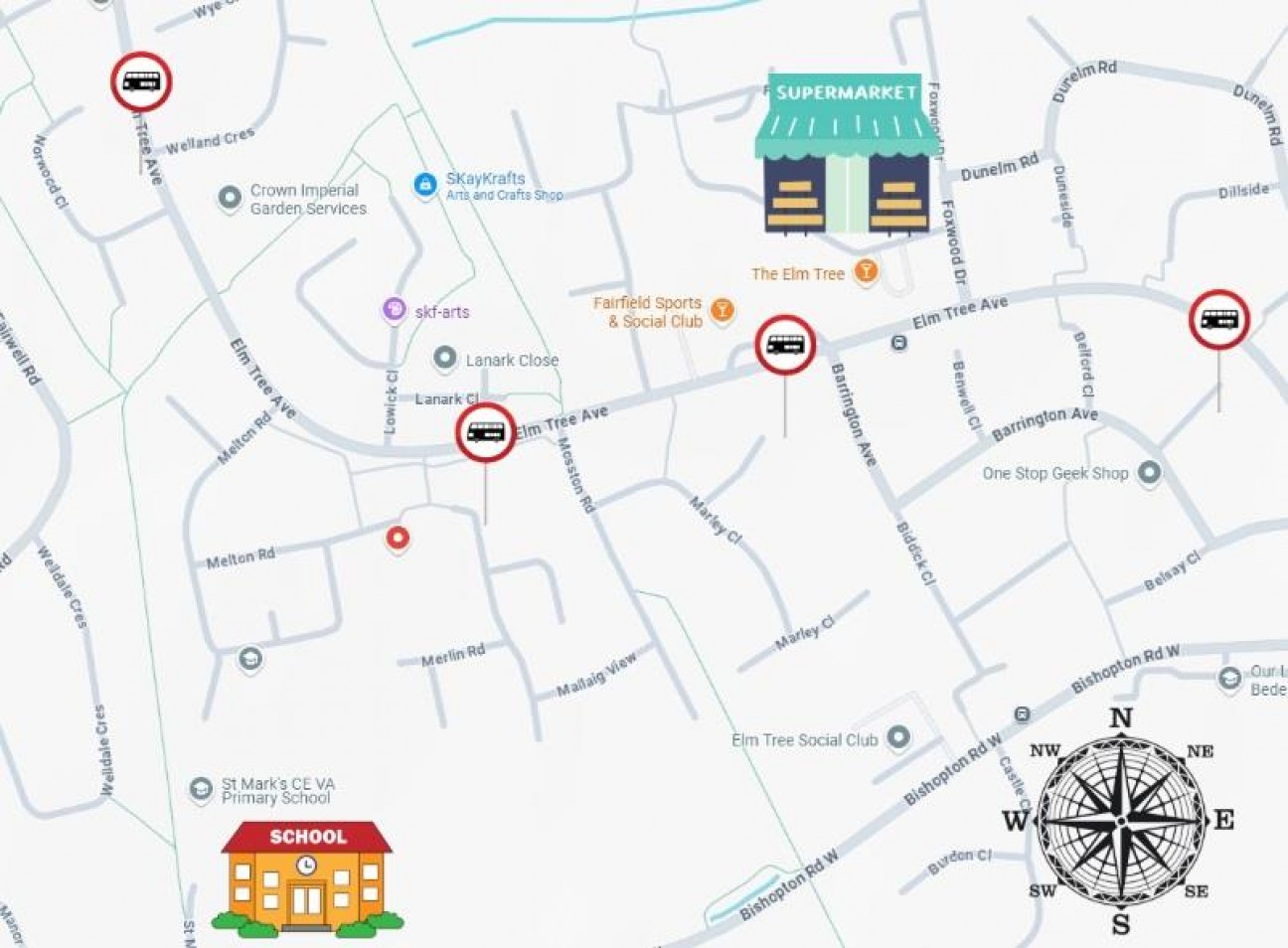 Melksham Square, Elm Tree, Stockton-On-Tees, TS19 0TL