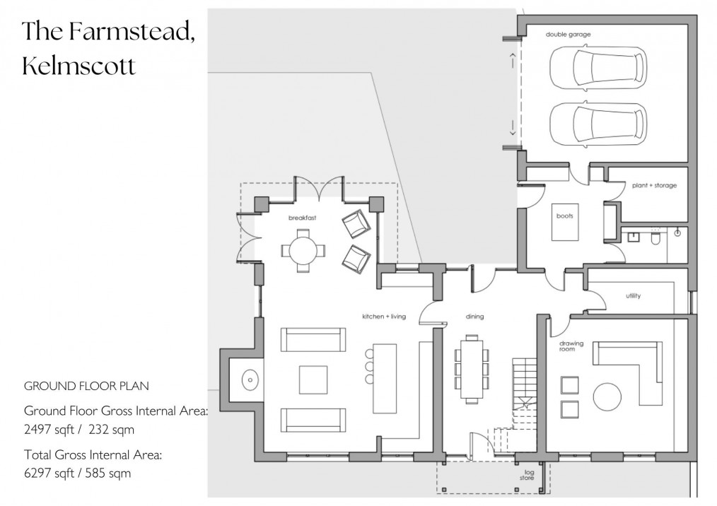 The Farmstead, Kelmscott, GL7