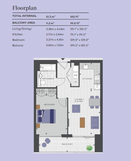 Floorplan for Silkstream, NW9