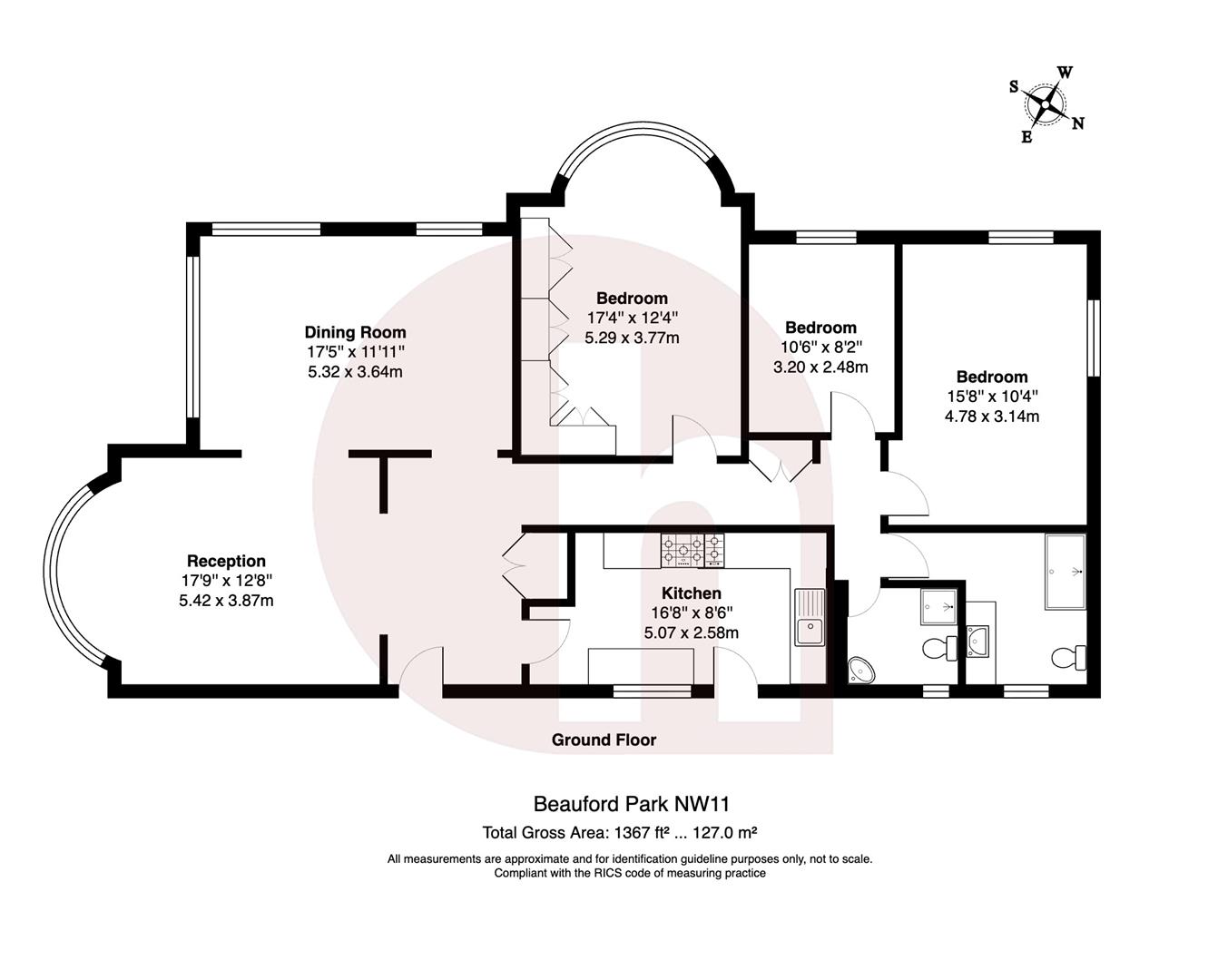 Floorplan for Beaufort Park, NW11