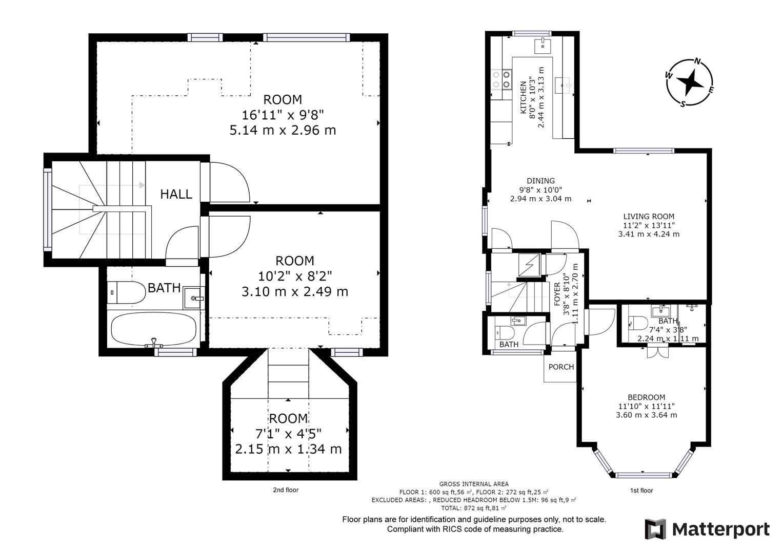 Floorplan for Golders Gardens, NW11
