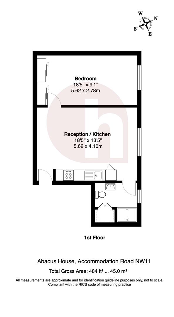 Floorplan for Abacus House, NW11