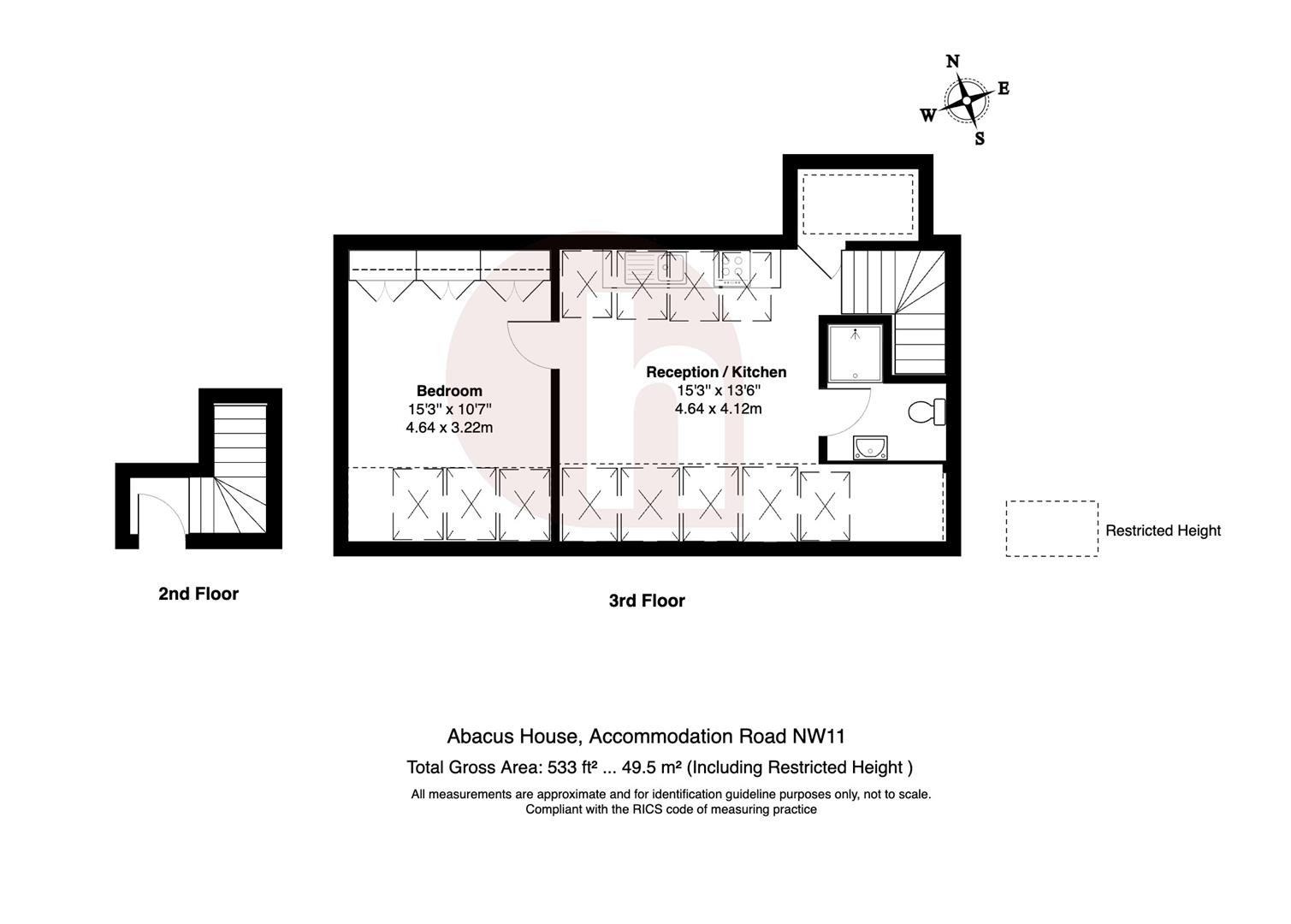 Floorplan for Abacus House, NW11