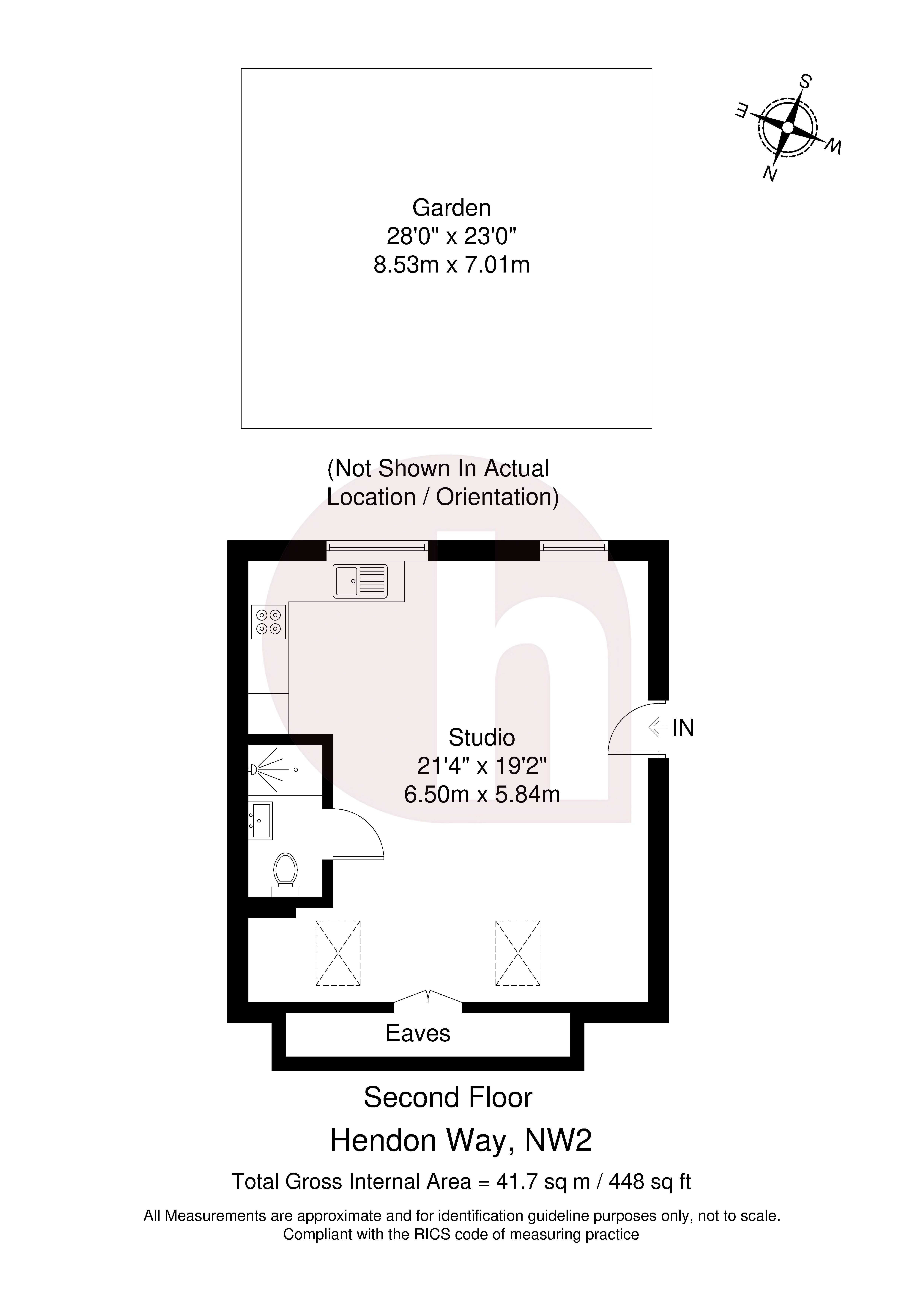 Floorplan for Hendon Way, Brent Cross