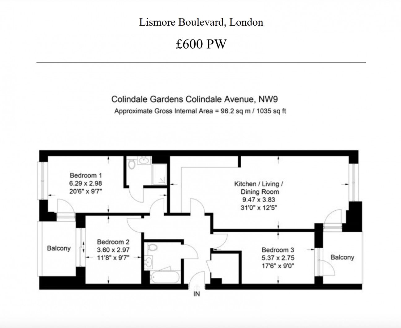 Pandorea House, Lismore Boulevard, London