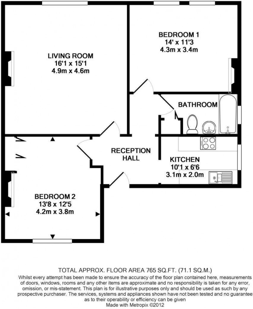 Floorplan for 7 Christchurch Road, Cheltenham