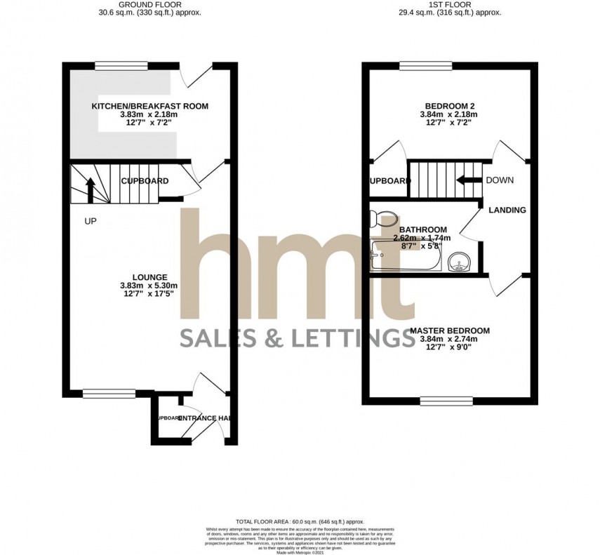 Floorplan for River Leys, Swindon Village