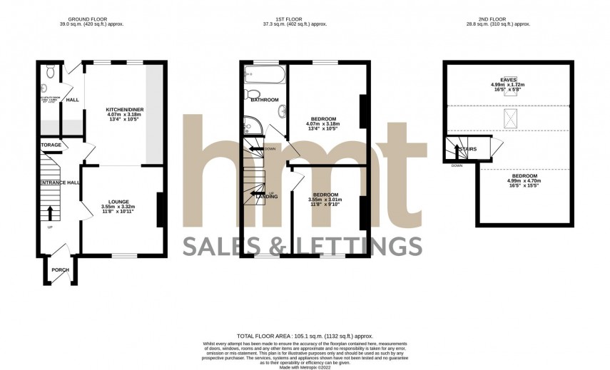 Floorplan for Francis Street, Leckhampton