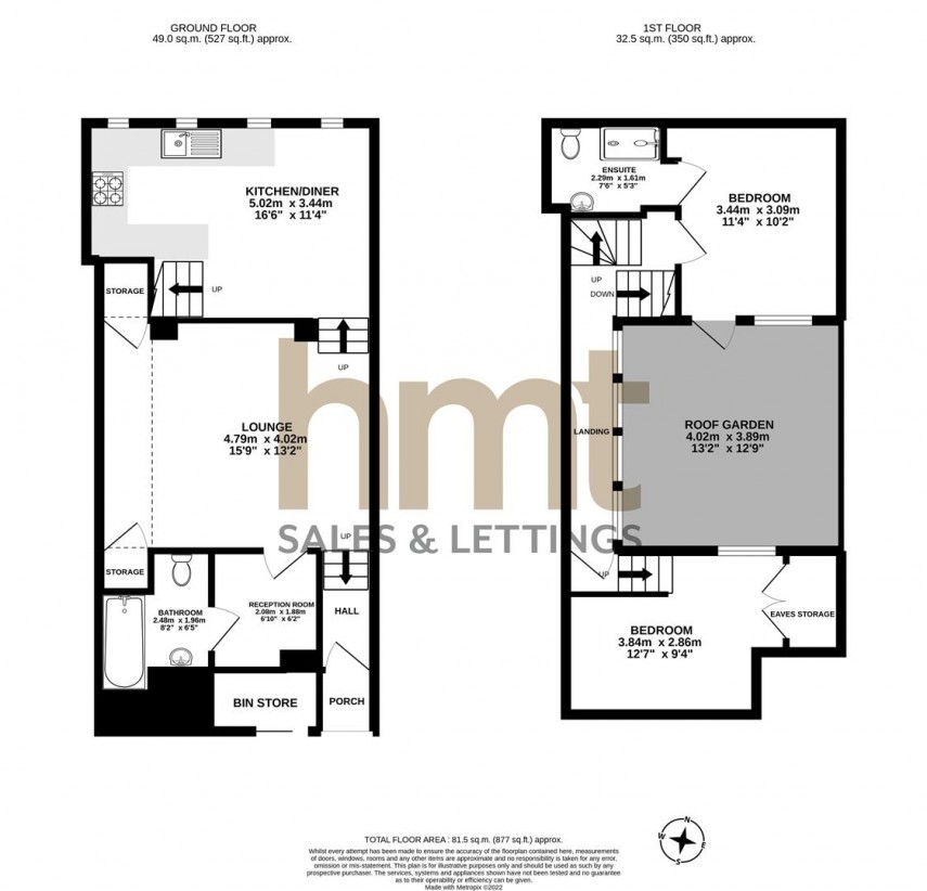 Floorplan for Back Albert Place, Cheltenham