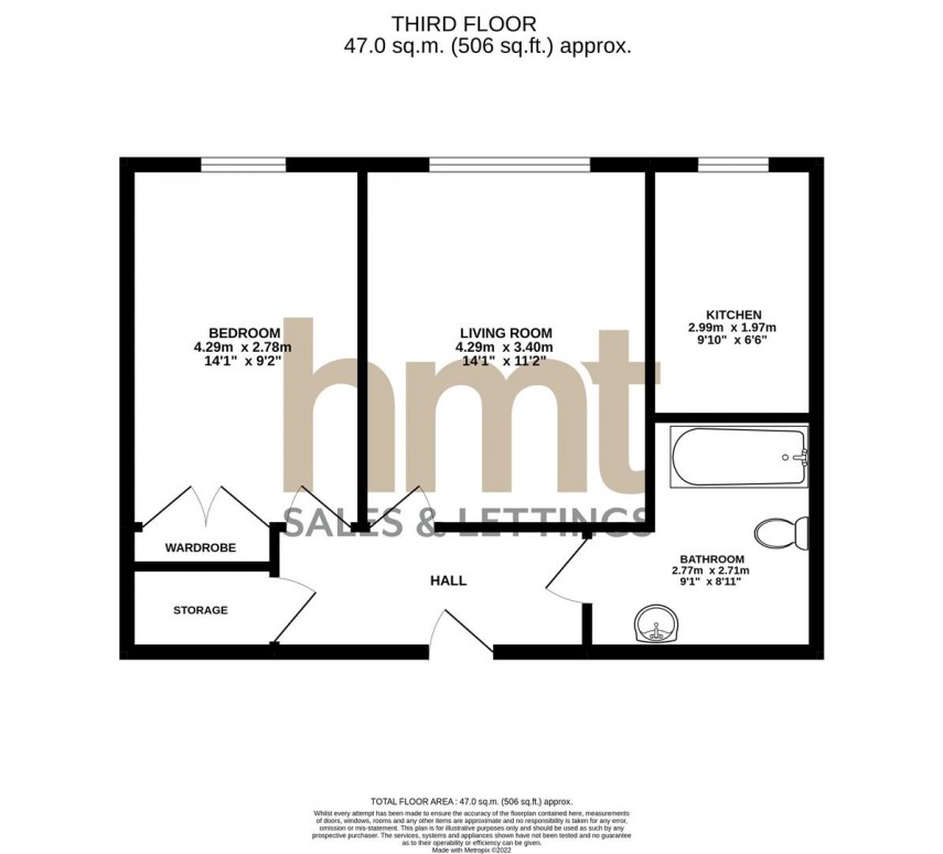 Floorplan for St. Georges Road, Cheltenham