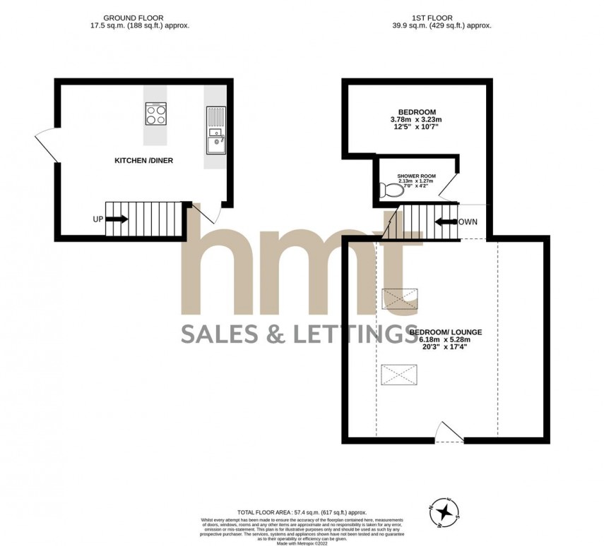 Floorplan for Minotaur Barn, Cheltenham