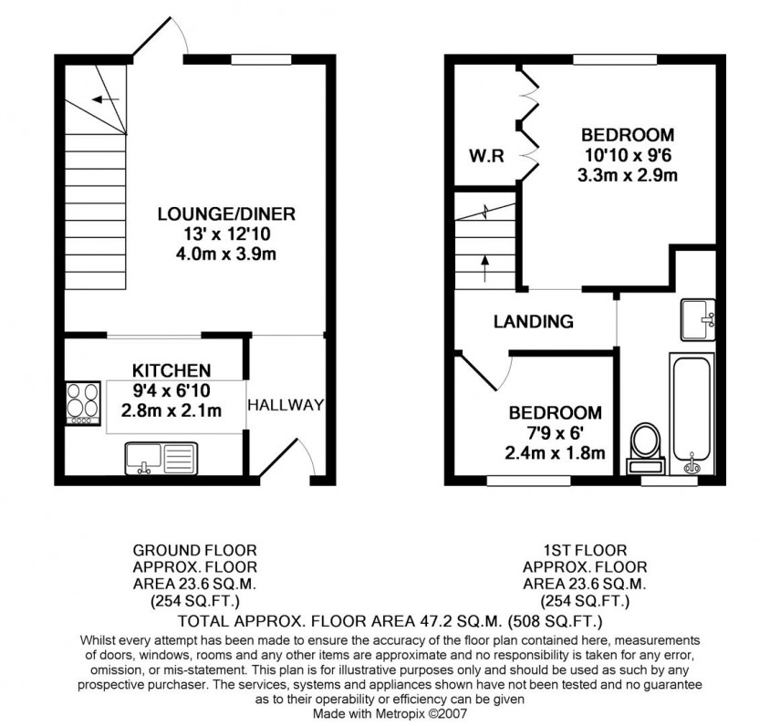 Floorplan for River Leys, Springbank