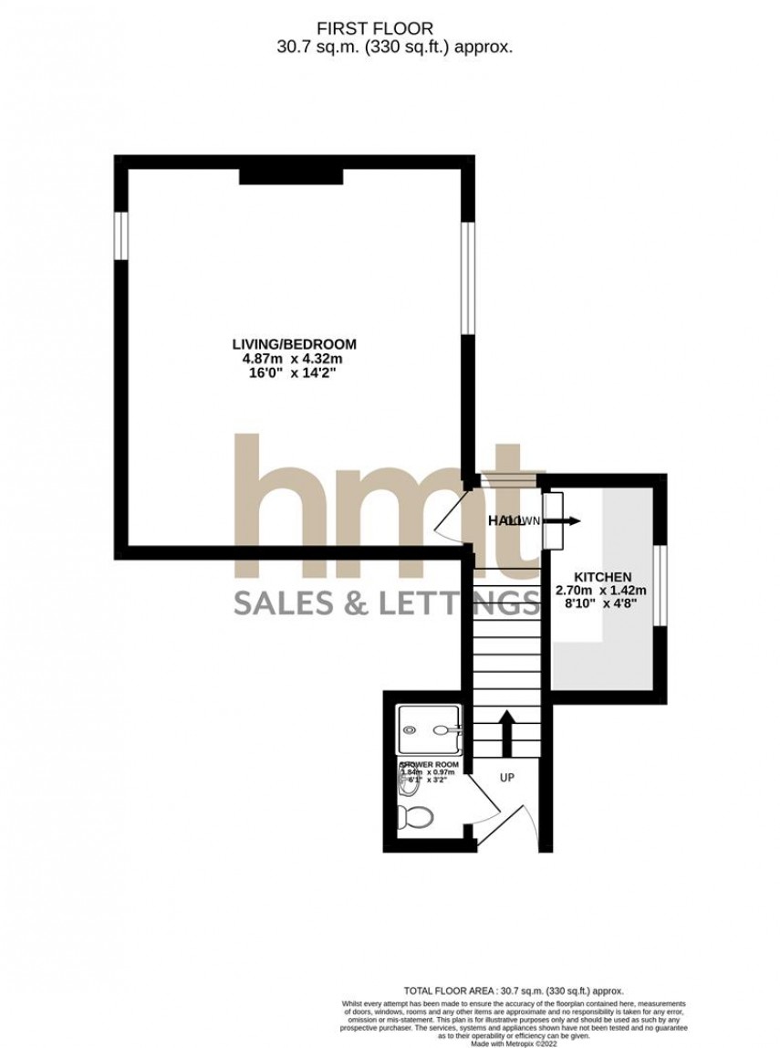 Floorplan for Stanmer House, Cheltenham
