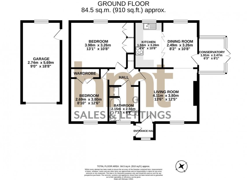 Floorplan for Courtyard Lodge, Prestbury