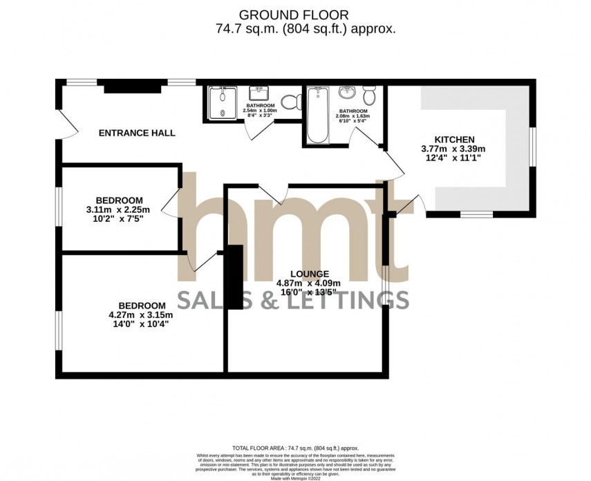 Floorplan for 55 Hewlett Road, Cheltenham