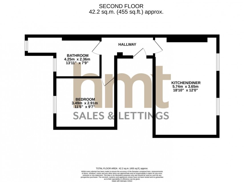 Floorplan for 19 Sherborne Place, Cheltenham