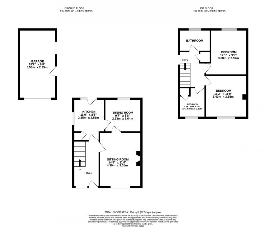 Floorplan for Southgate Drive, Cheltenham