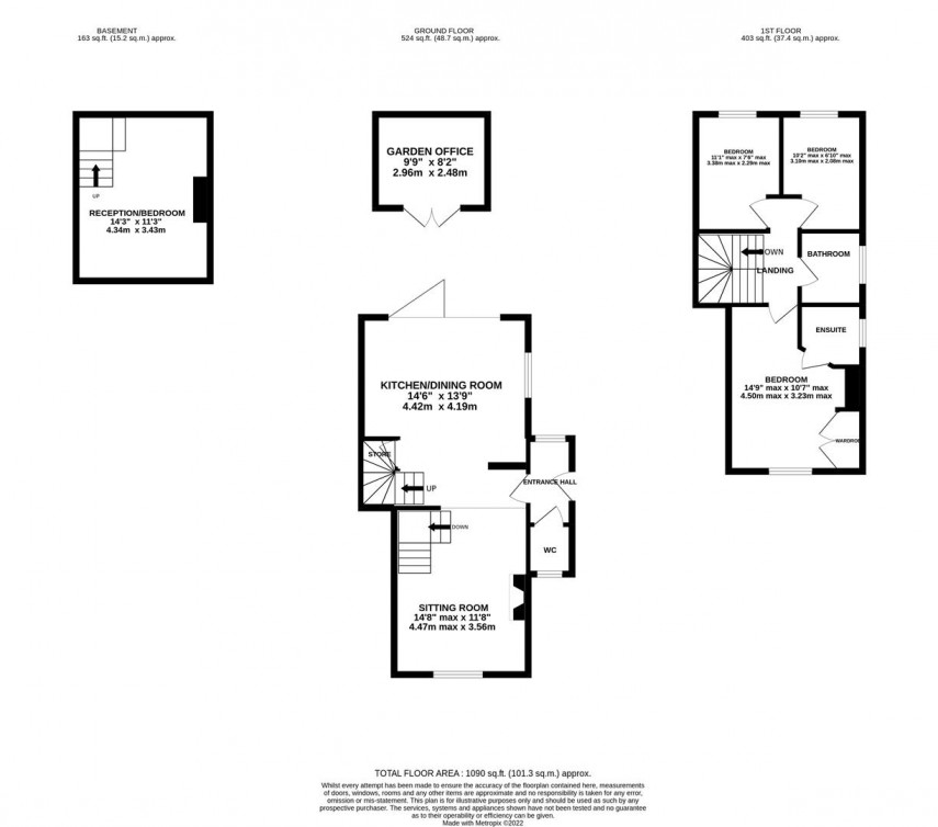 Floorplan for London Road, Charlton Kings