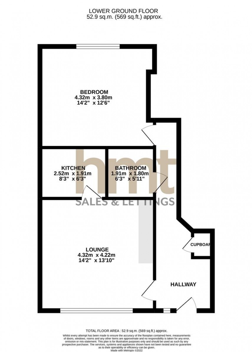 Floorplan for Glen Isla, Cheltenham, GL50