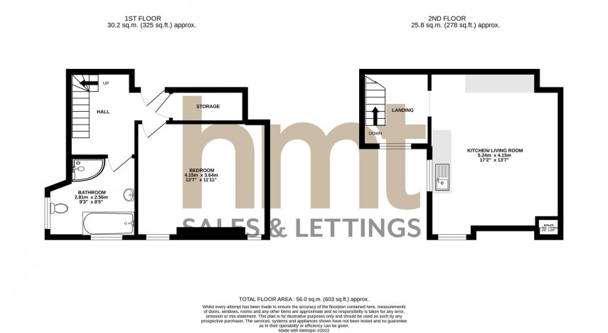Floorplan for Stanmer House, Cheltenham